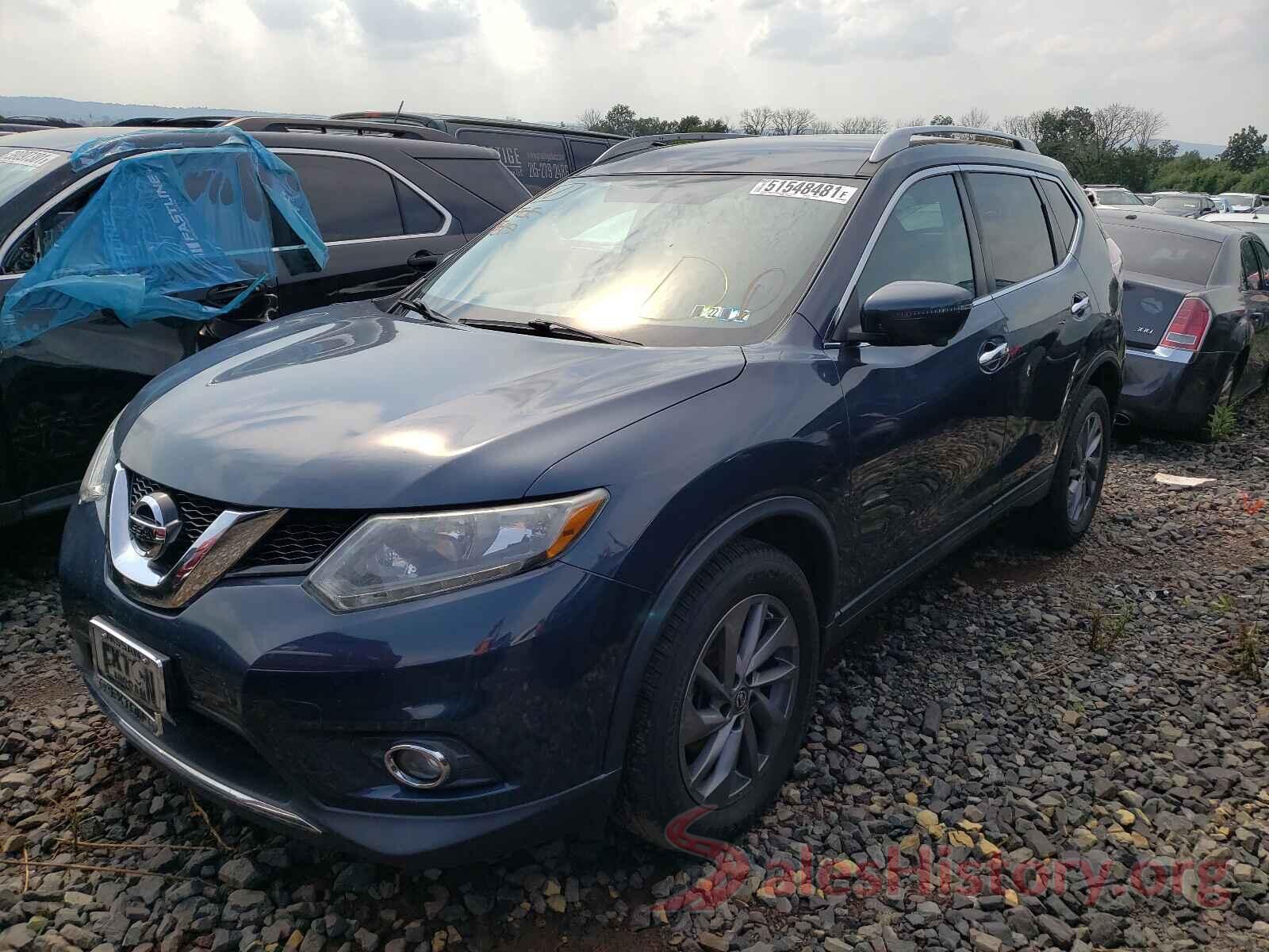 5N1AT2MVXGC746148 2016 NISSAN ROGUE