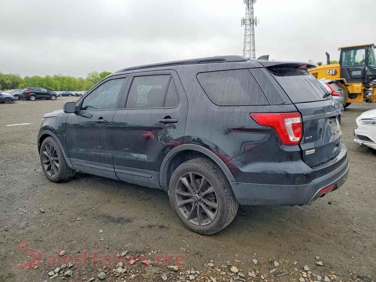 2017 FORD EXPLORER VIN 1FM5K8D88HGB03017, front view