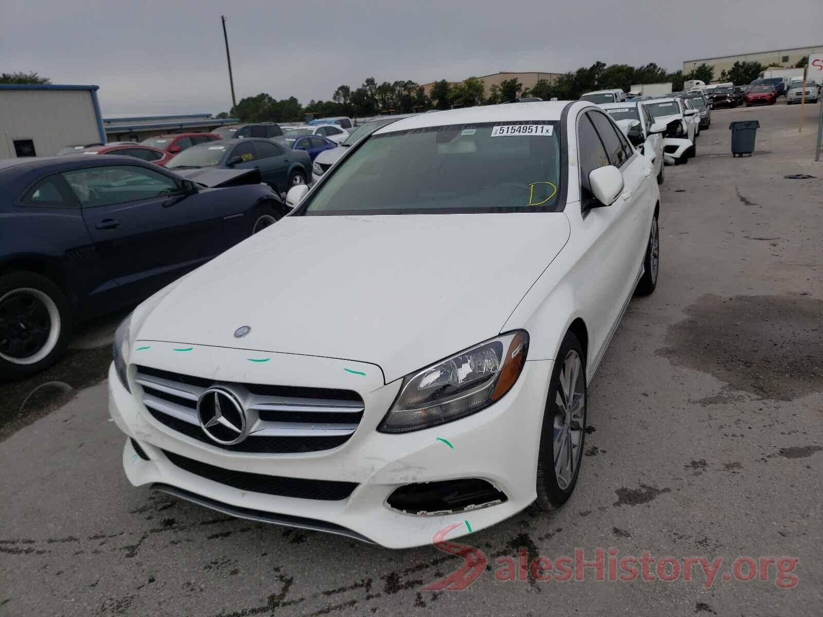 55SWF4JB3GU174509 2016 MERCEDES-BENZ C CLASS