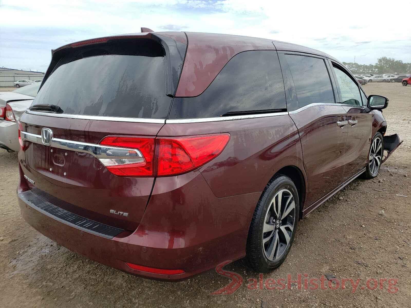 5FNRL6H92JB038577 2018 HONDA ODYSSEY