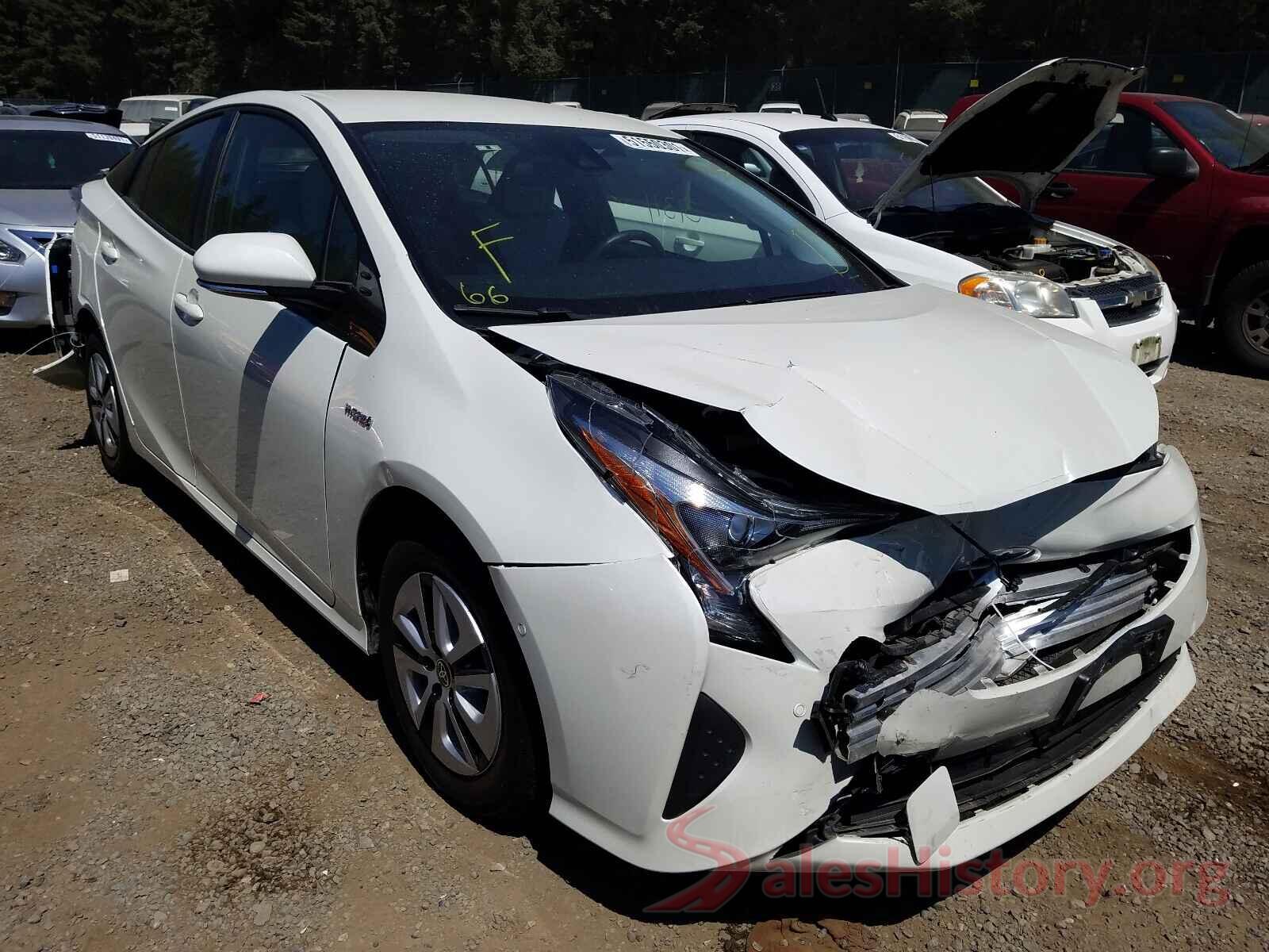 JTDKBRFU5J3589371 2018 TOYOTA PRIUS