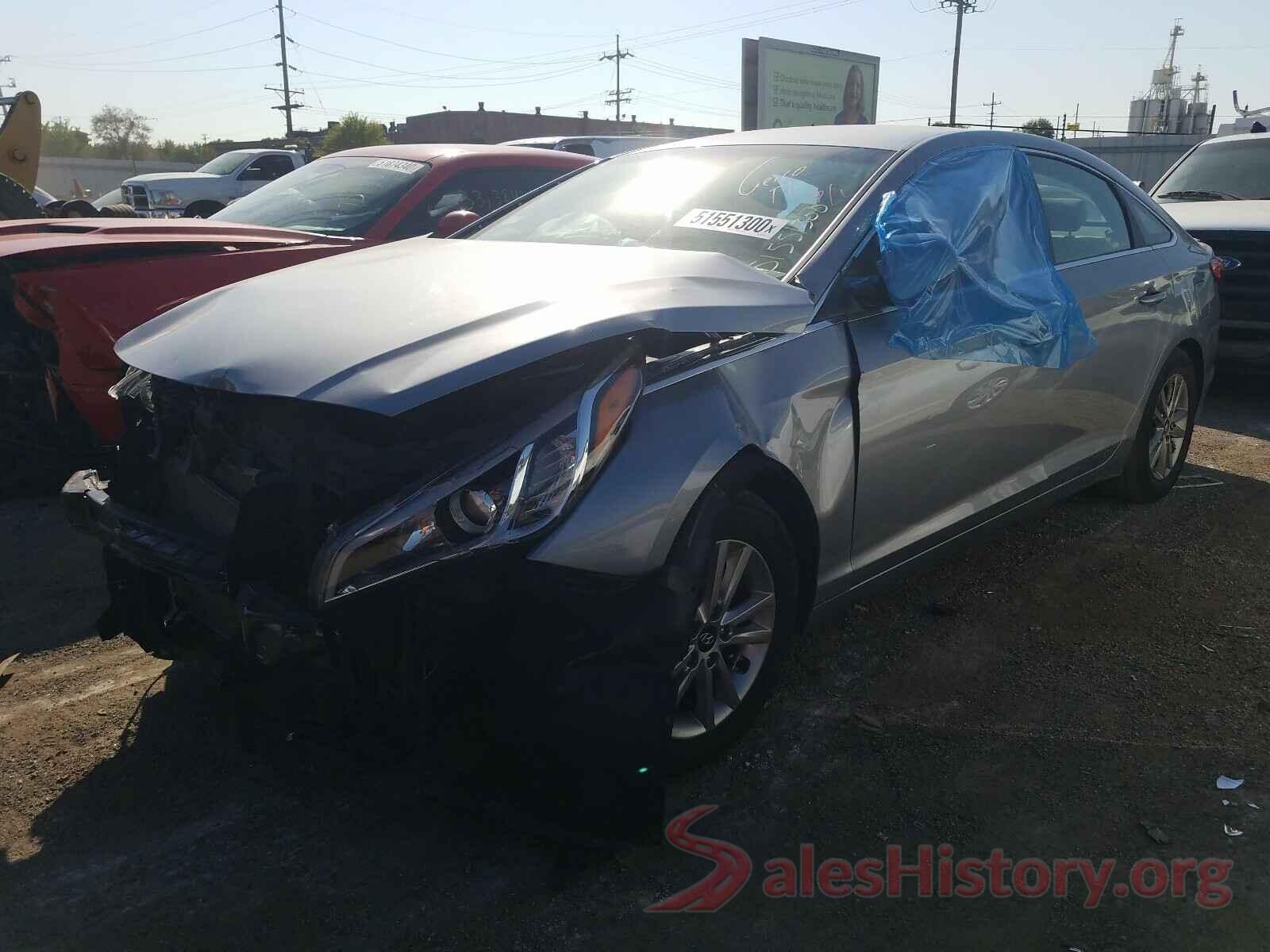 5NPE24AFXHH521784 2017 HYUNDAI SONATA