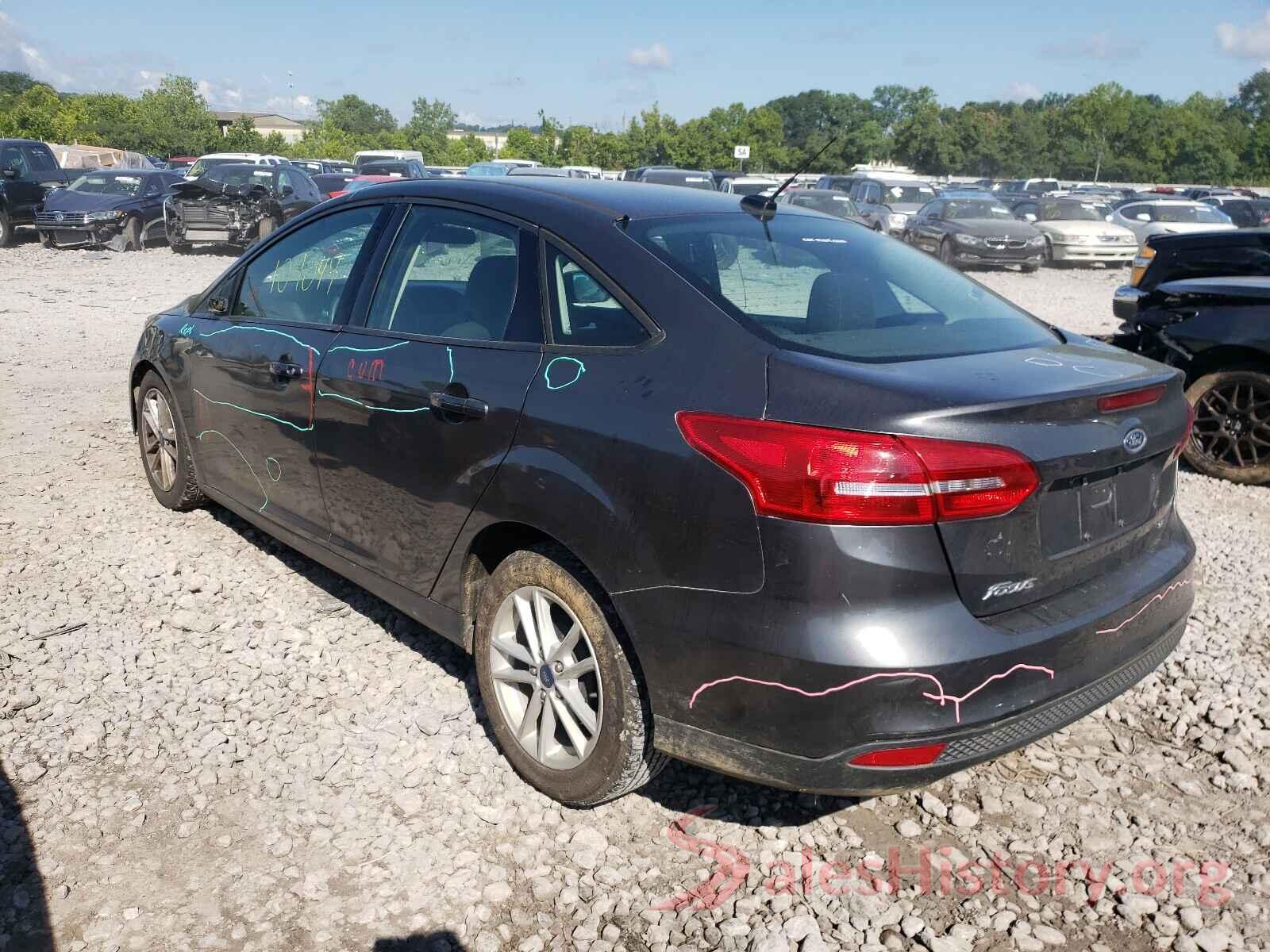 1FADP3F27HL345694 2017 FORD FOCUS