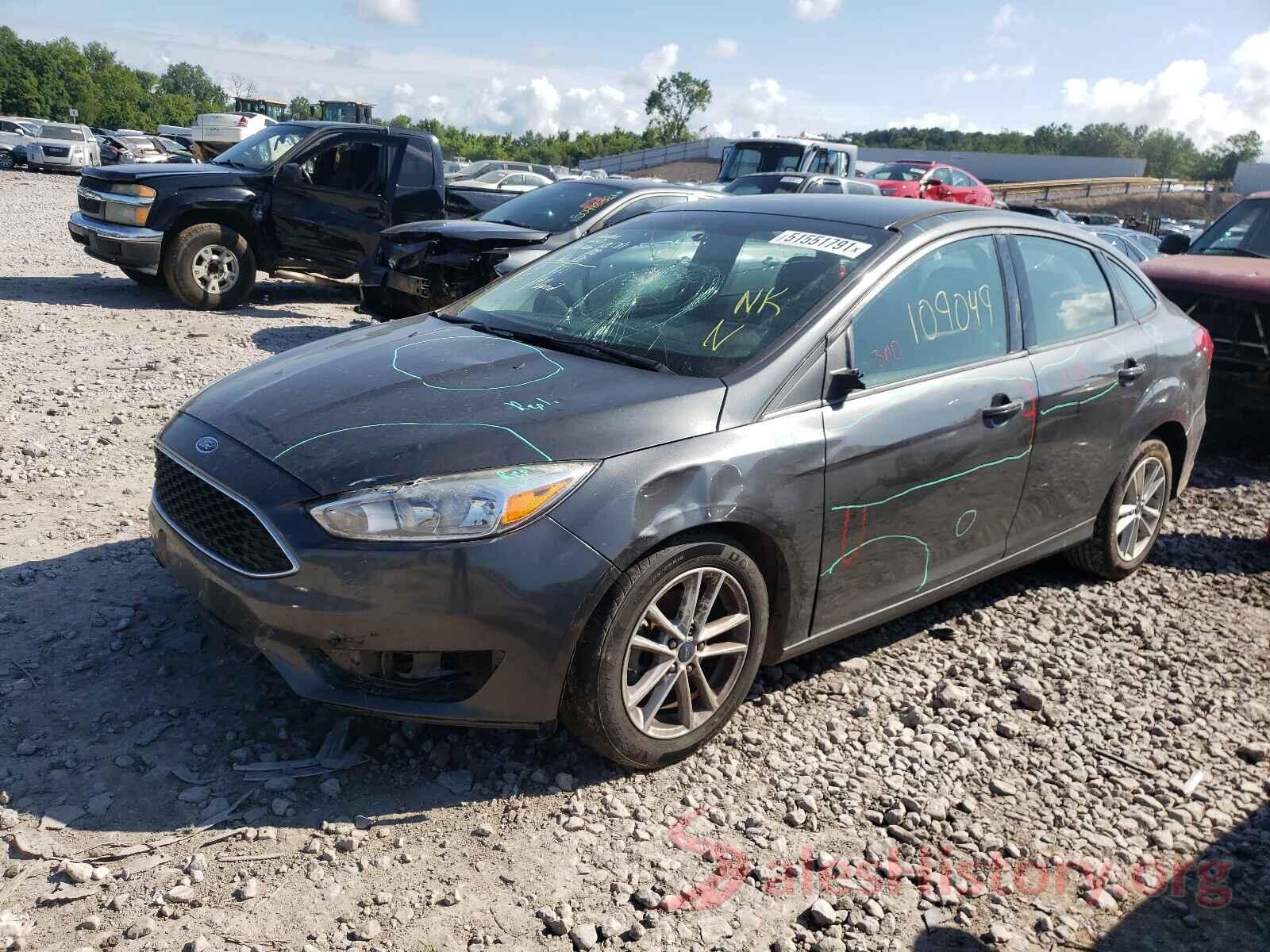 1FADP3F27HL345694 2017 FORD FOCUS