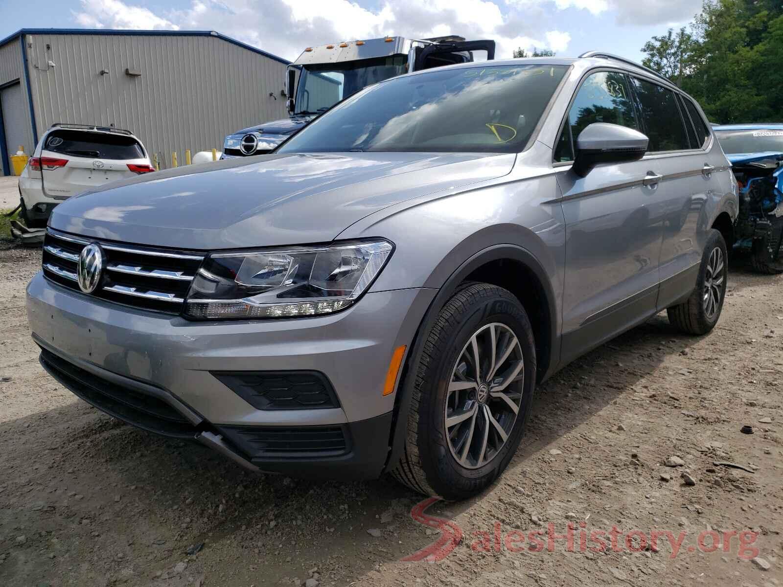 3VV0B7AX2MM041992 2021 VOLKSWAGEN TIGUAN