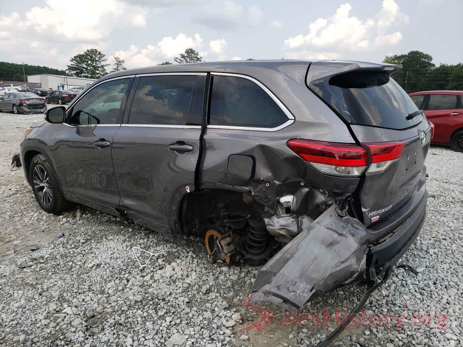 5TDZARFH1JS037045 2018 TOYOTA HIGHLANDER