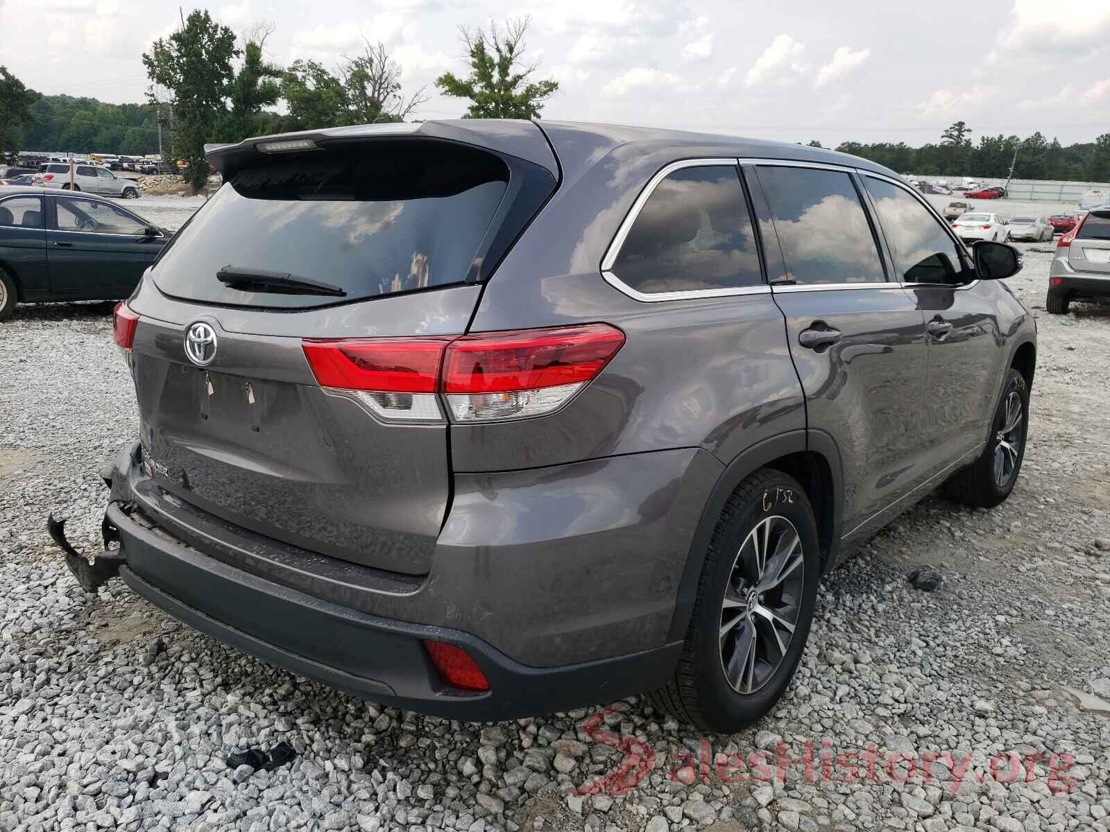 5TDZARFH1JS037045 2018 TOYOTA HIGHLANDER