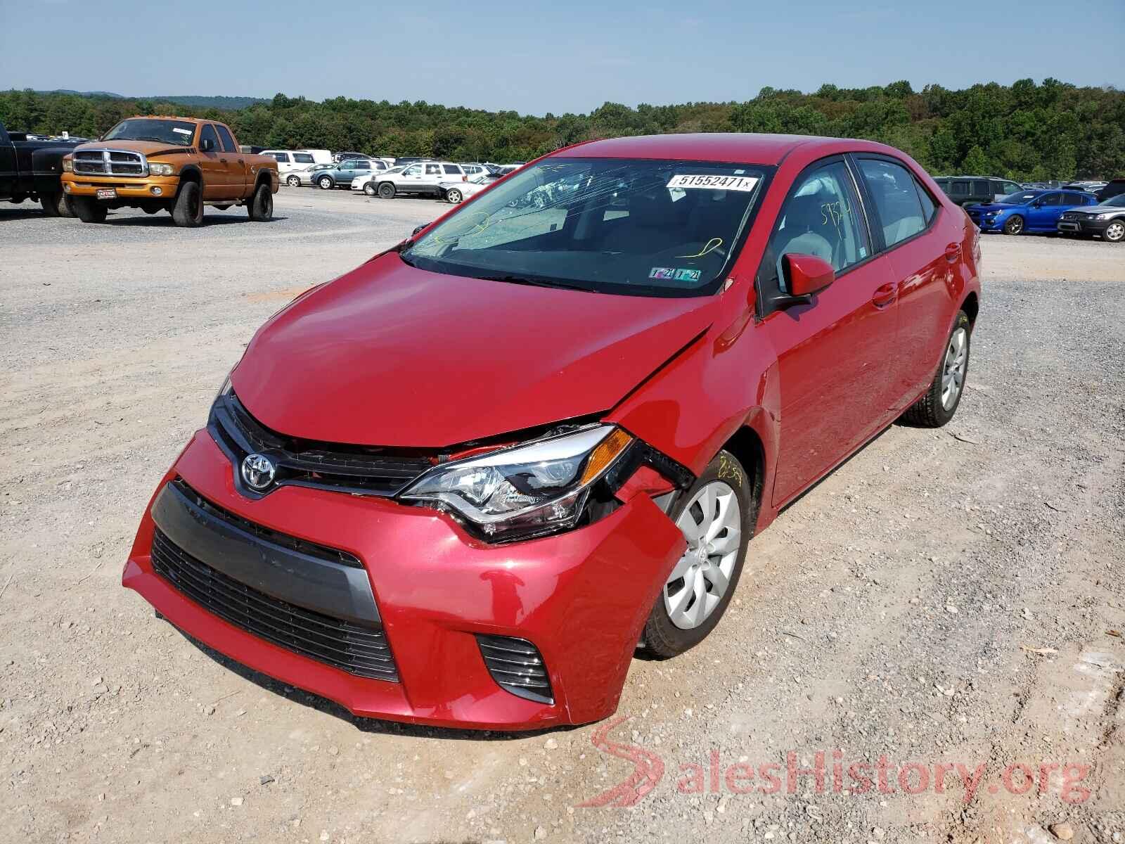 2T1BURHE4GC547032 2016 TOYOTA COROLLA