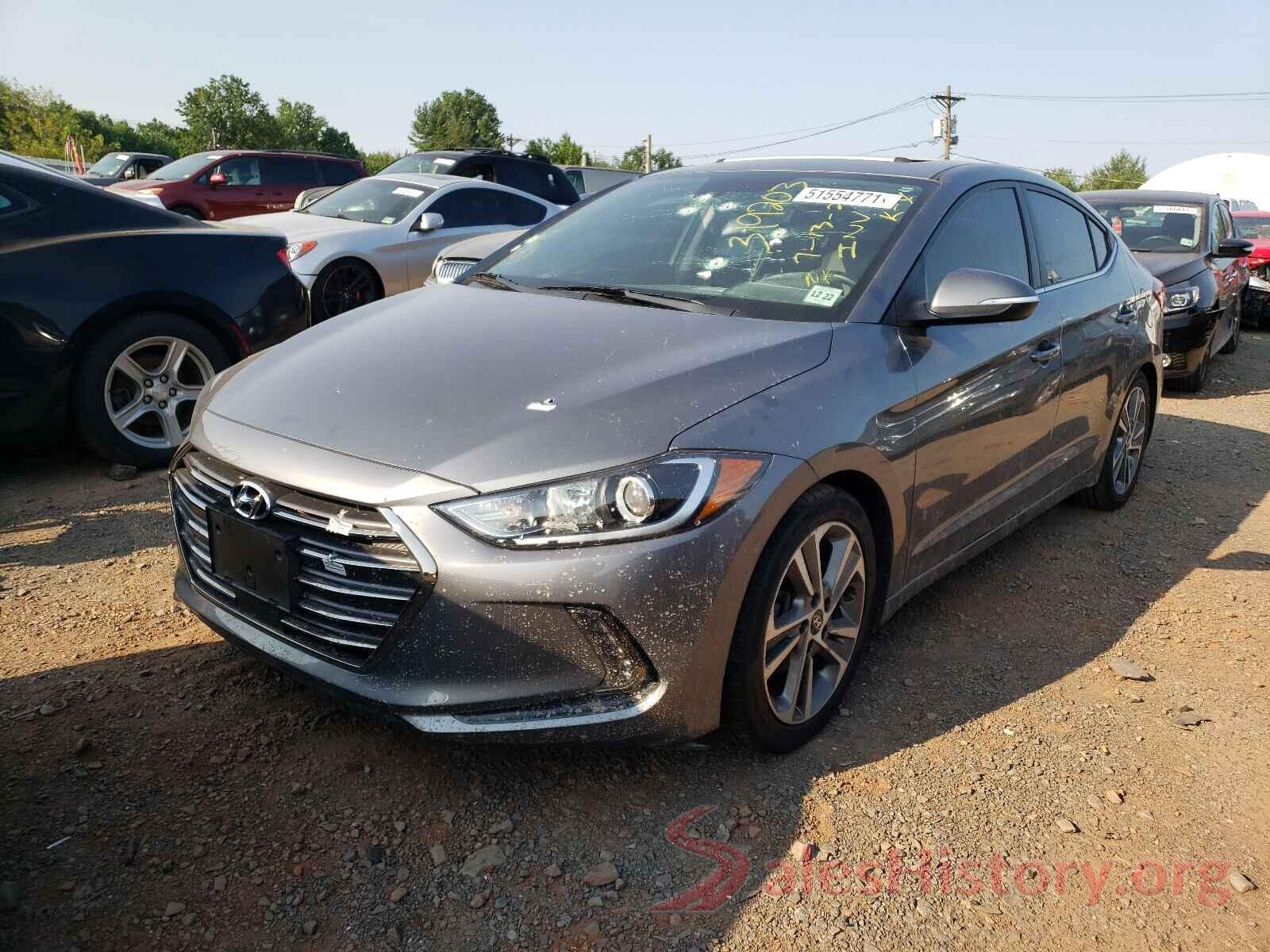 5NPD84LFXJH293251 2018 HYUNDAI ELANTRA