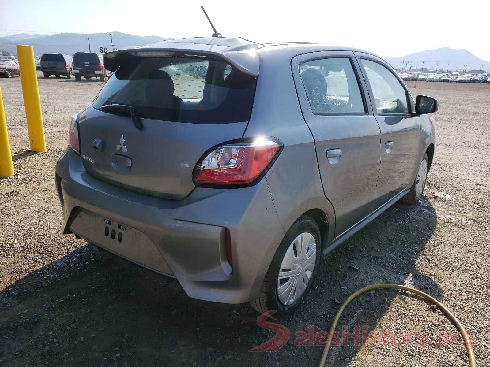 ML32AUHJ3MH005732 2021 MITSUBISHI MIRAGE