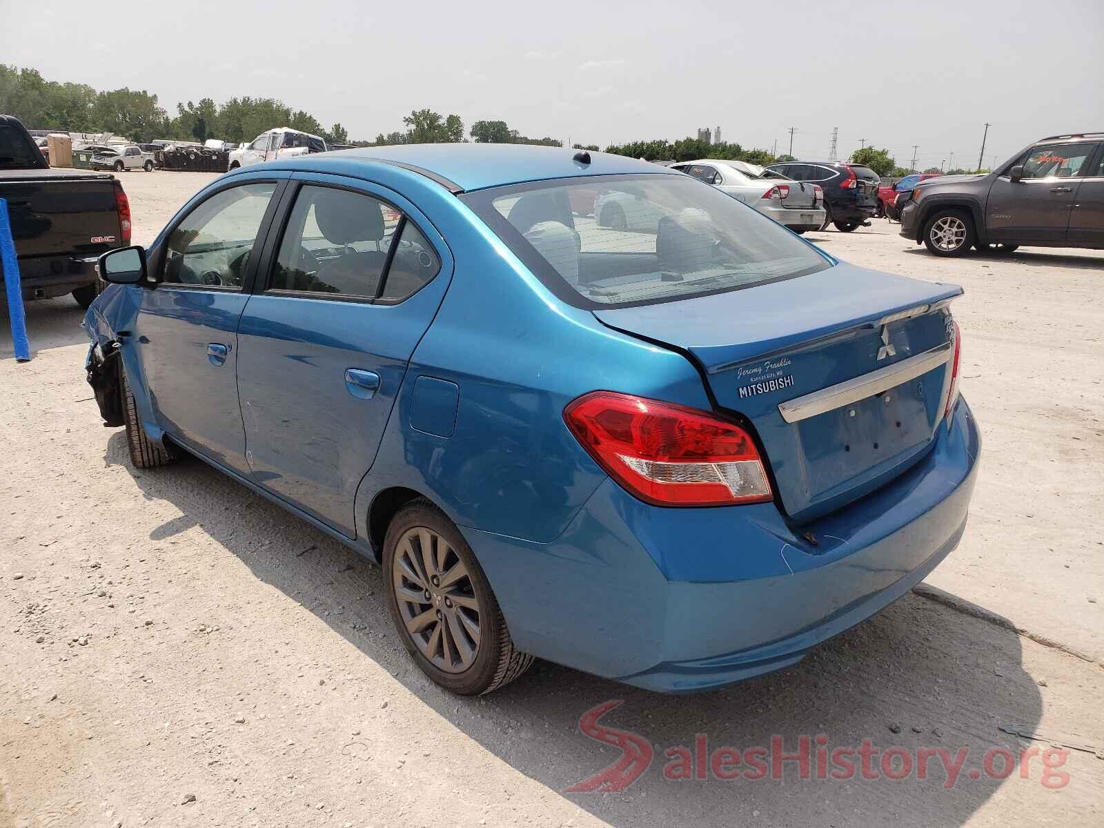 ML32F4FJ3HH000914 2017 MITSUBISHI MIRAGE