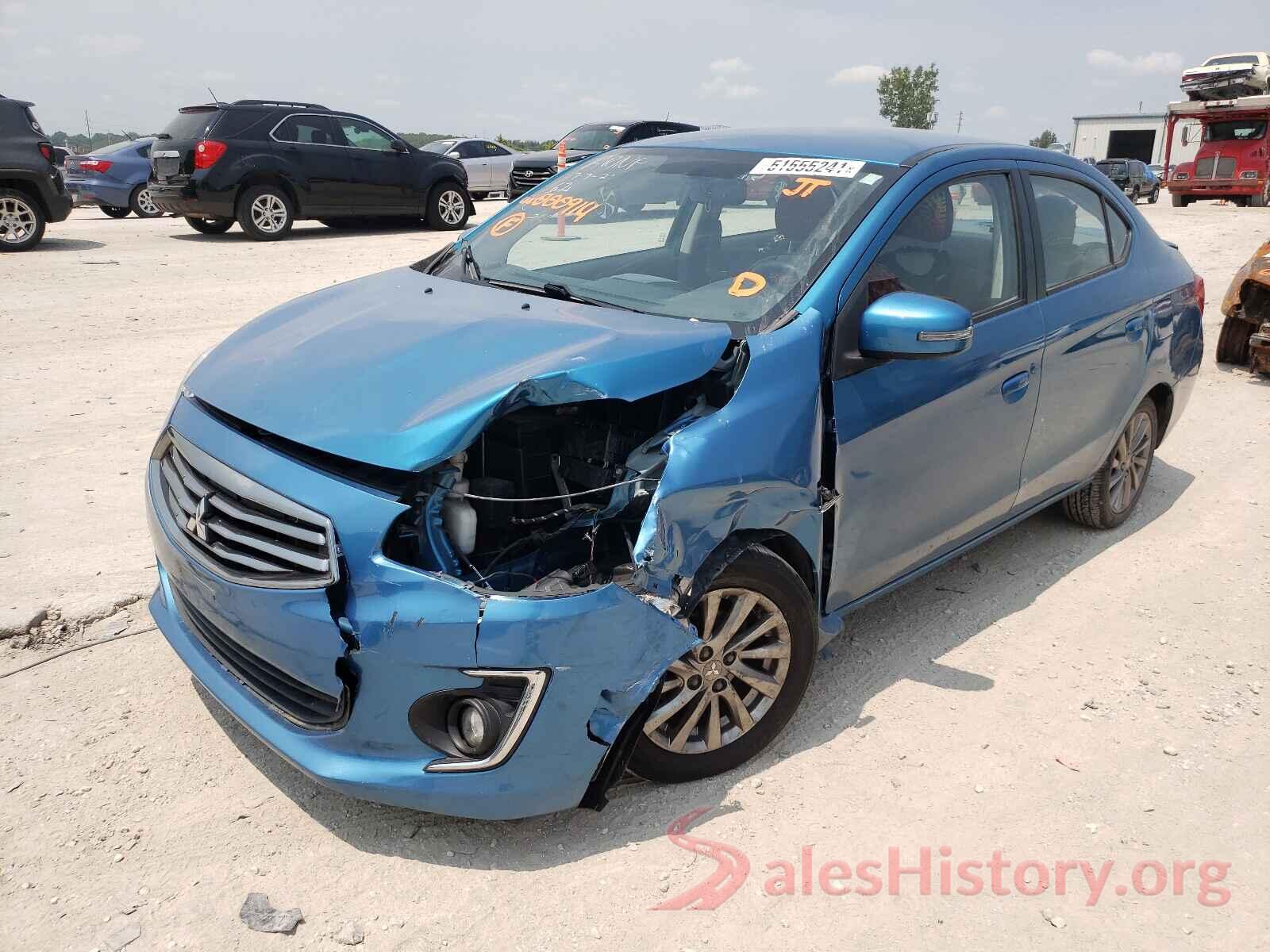 ML32F4FJ3HH000914 2017 MITSUBISHI MIRAGE