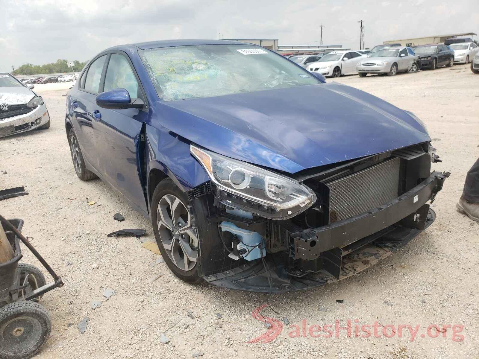 3KPF24AD8LE249204 2020 KIA FORTE