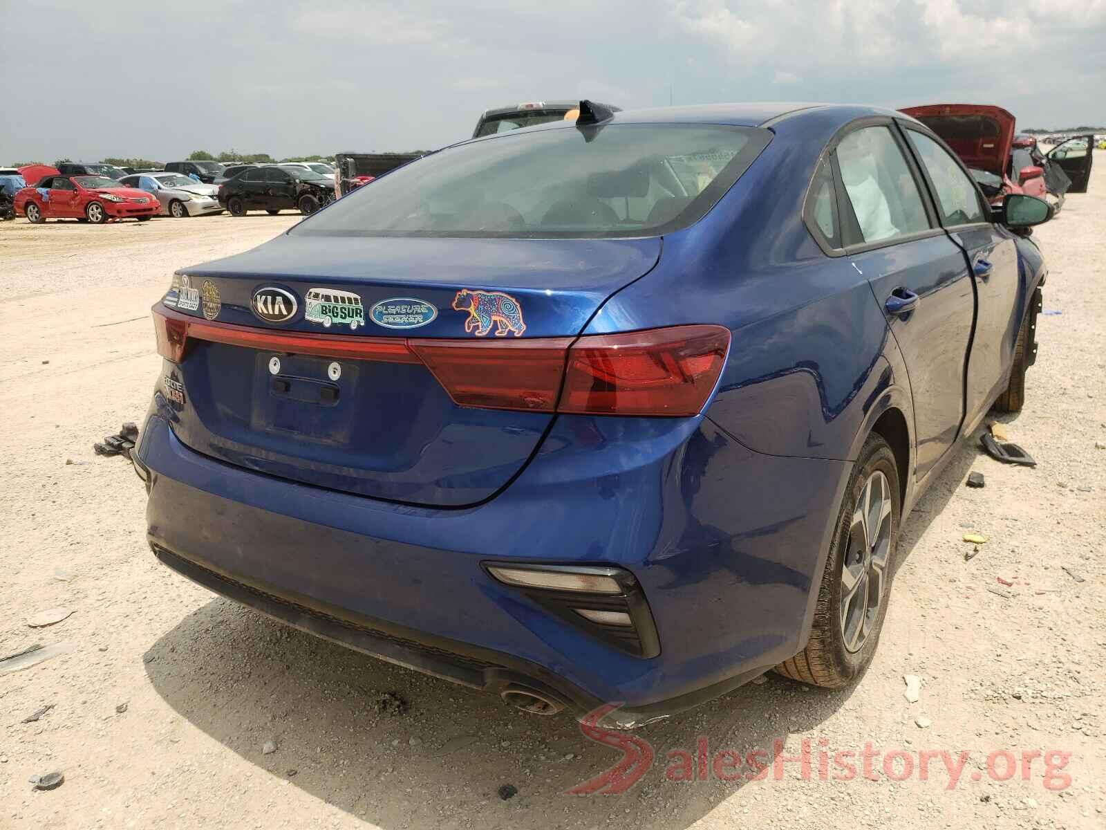 3KPF24AD8LE249204 2020 KIA FORTE