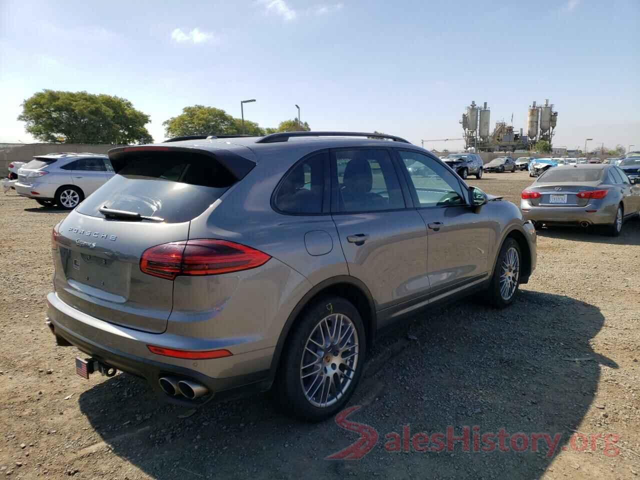 WP1AB2A22HLA52457 2017 PORSCHE CAYENNE