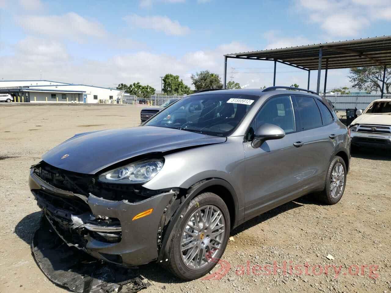 WP1AB2A22HLA52457 2017 PORSCHE CAYENNE