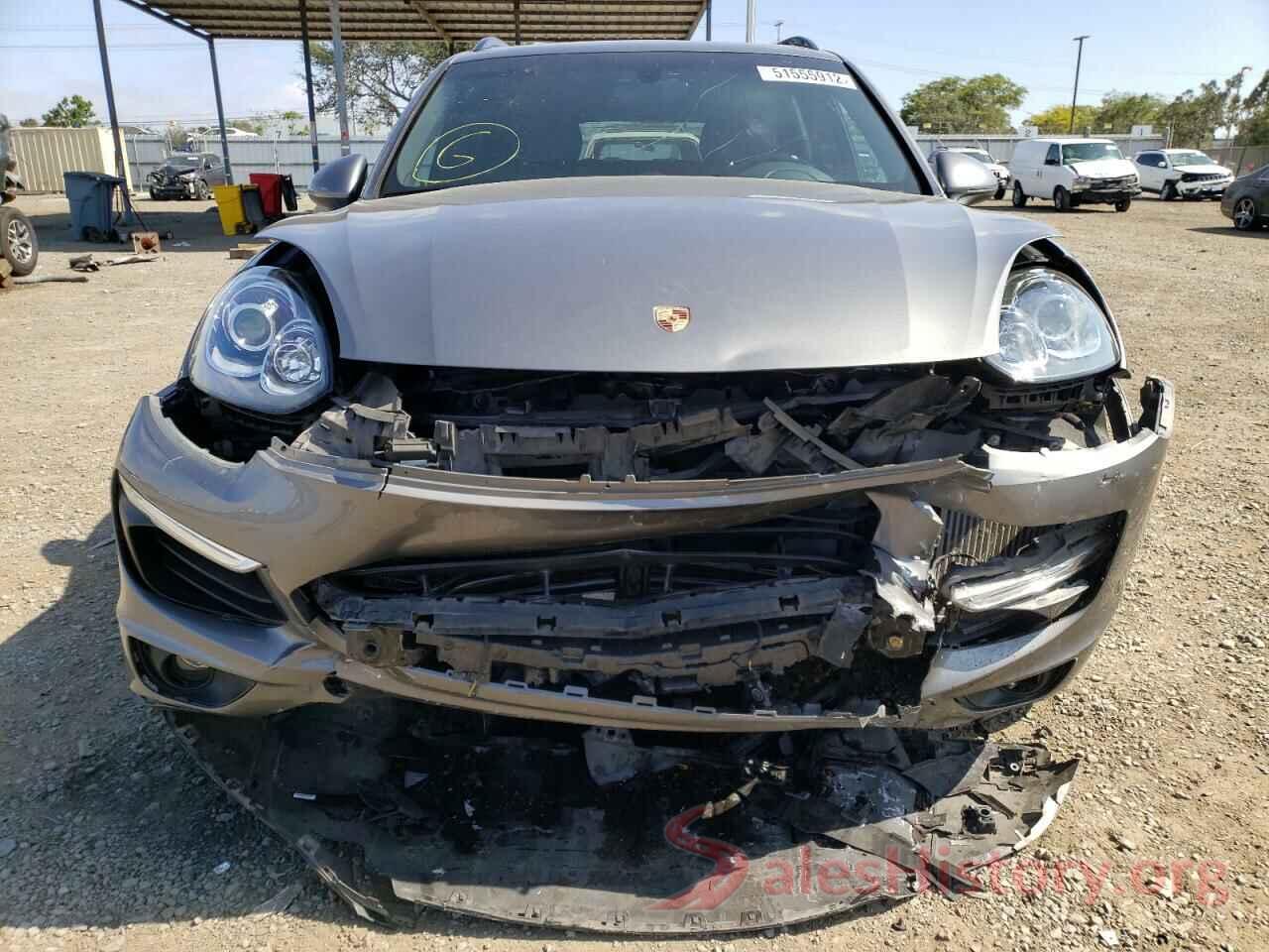 WP1AB2A22HLA52457 2017 PORSCHE CAYENNE