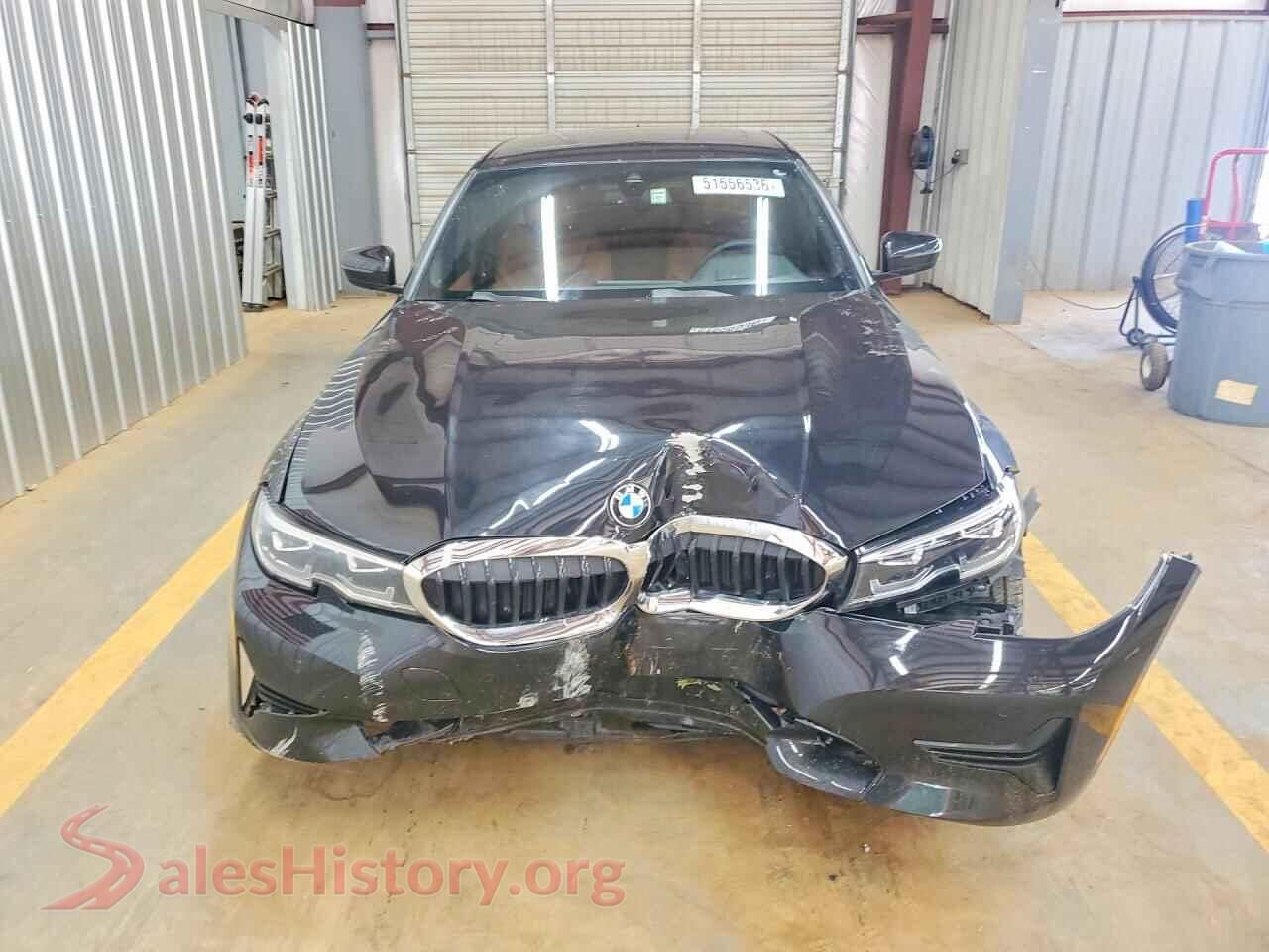 2022 BMW 3 SERIES VIN 3MW5R1J01N8C32505, rear view