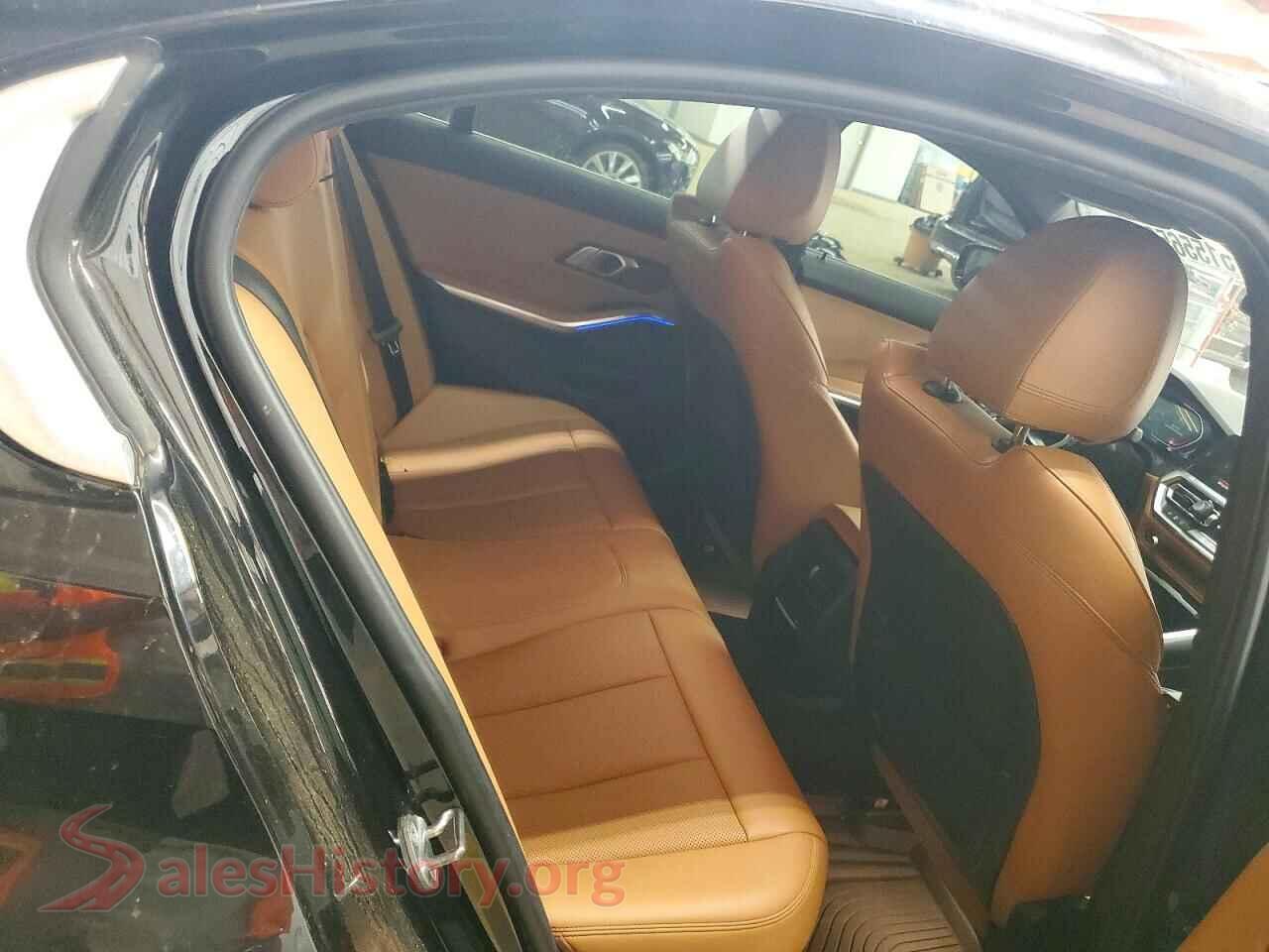 2022 BMW 3 SERIES VIN 3MW5R1J01N8C32505, odometer mileage