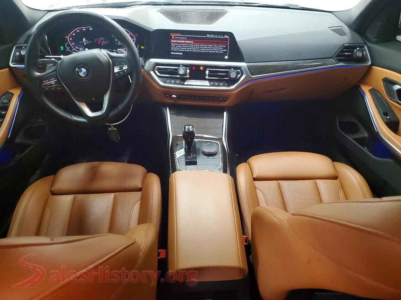 2022 BMW 3 SERIES VIN 3MW5R1J01N8C32505, interior dashboard