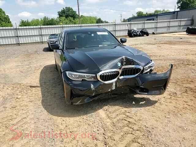 2022 BMW 3 SERIES VIN 3MW5R1J01N8C32505, trunk area
