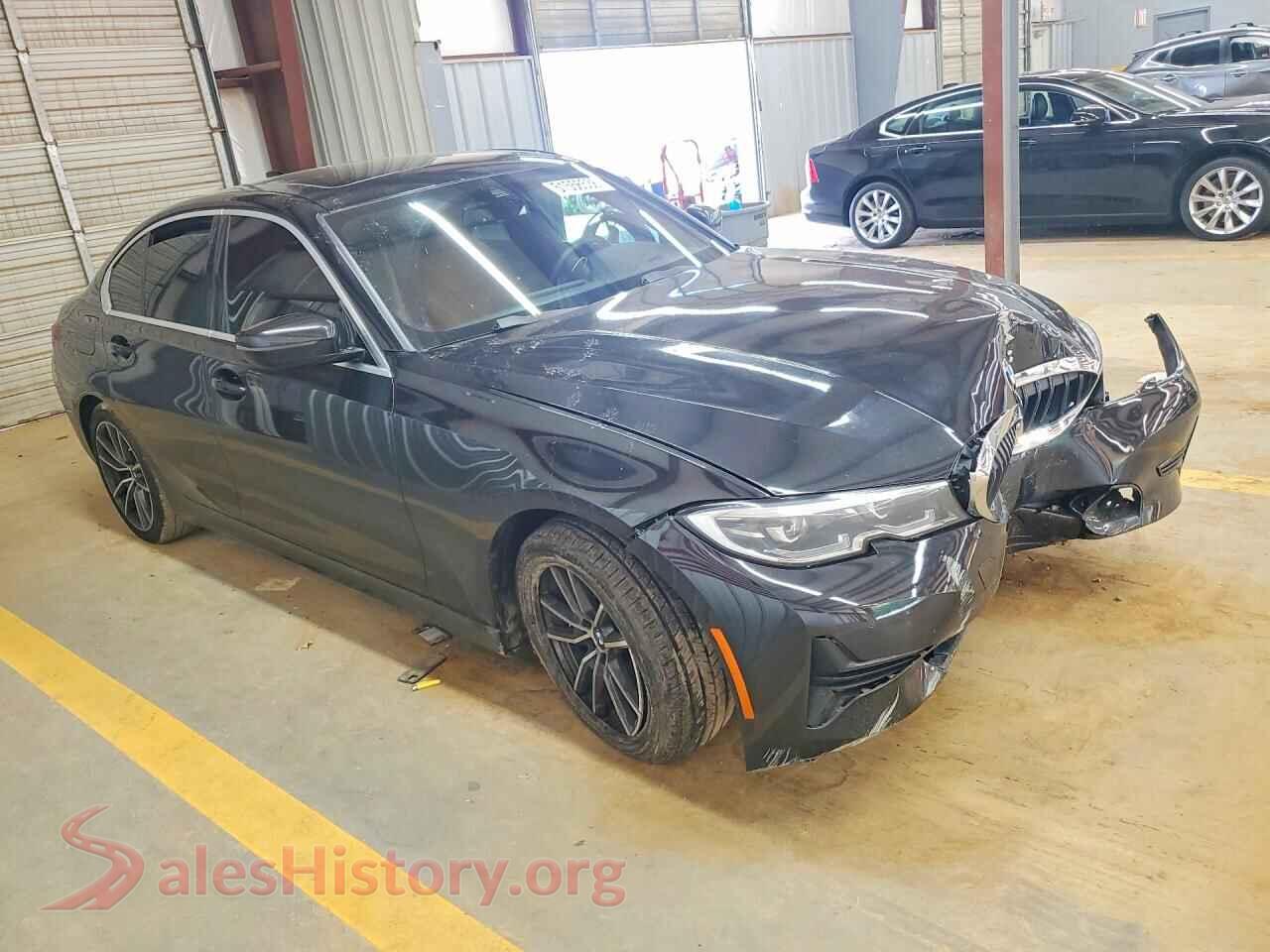 2022 BMW 3 SERIES VIN 3MW5R1J01N8C32505, rear 3/4 view