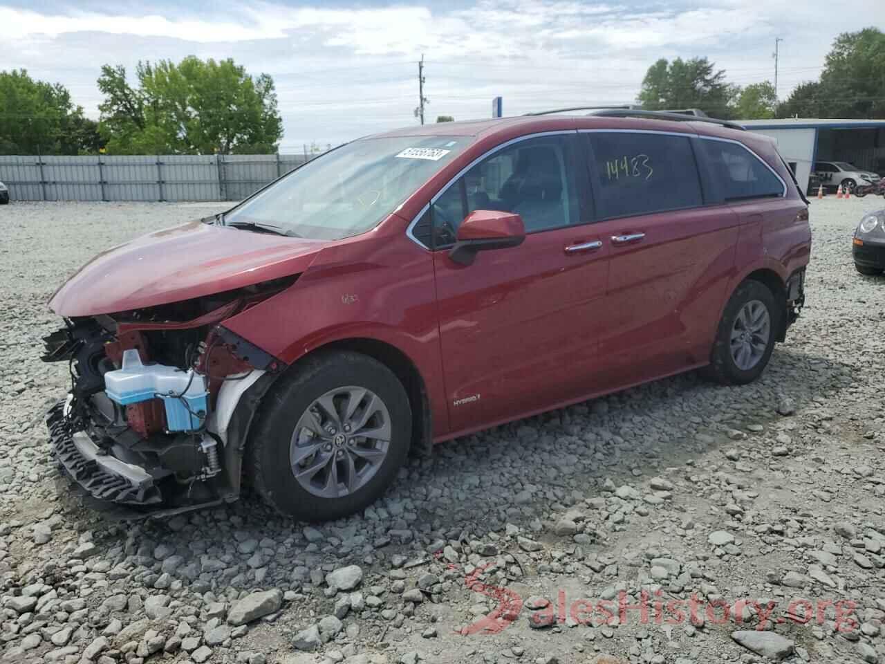 5TDYRKEC3MS060476 2021 TOYOTA SIENNA