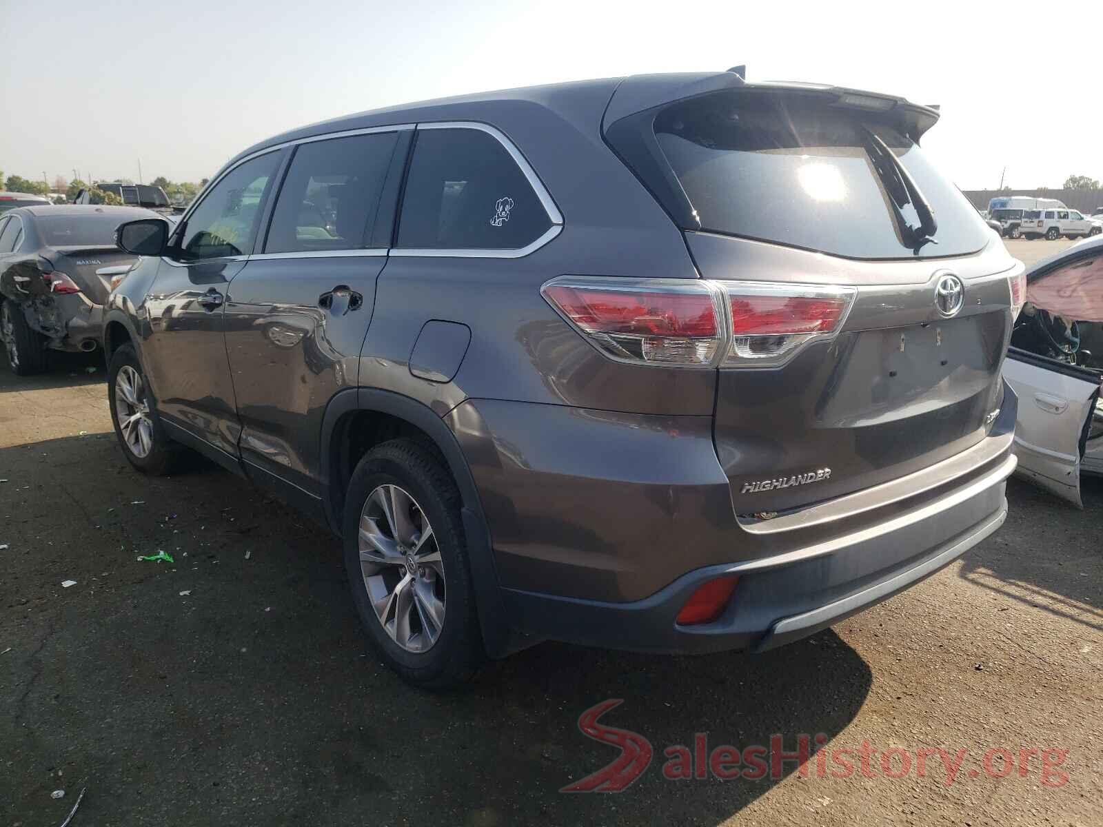 5TDBKRFH1FS168918 2015 TOYOTA HIGHLANDER