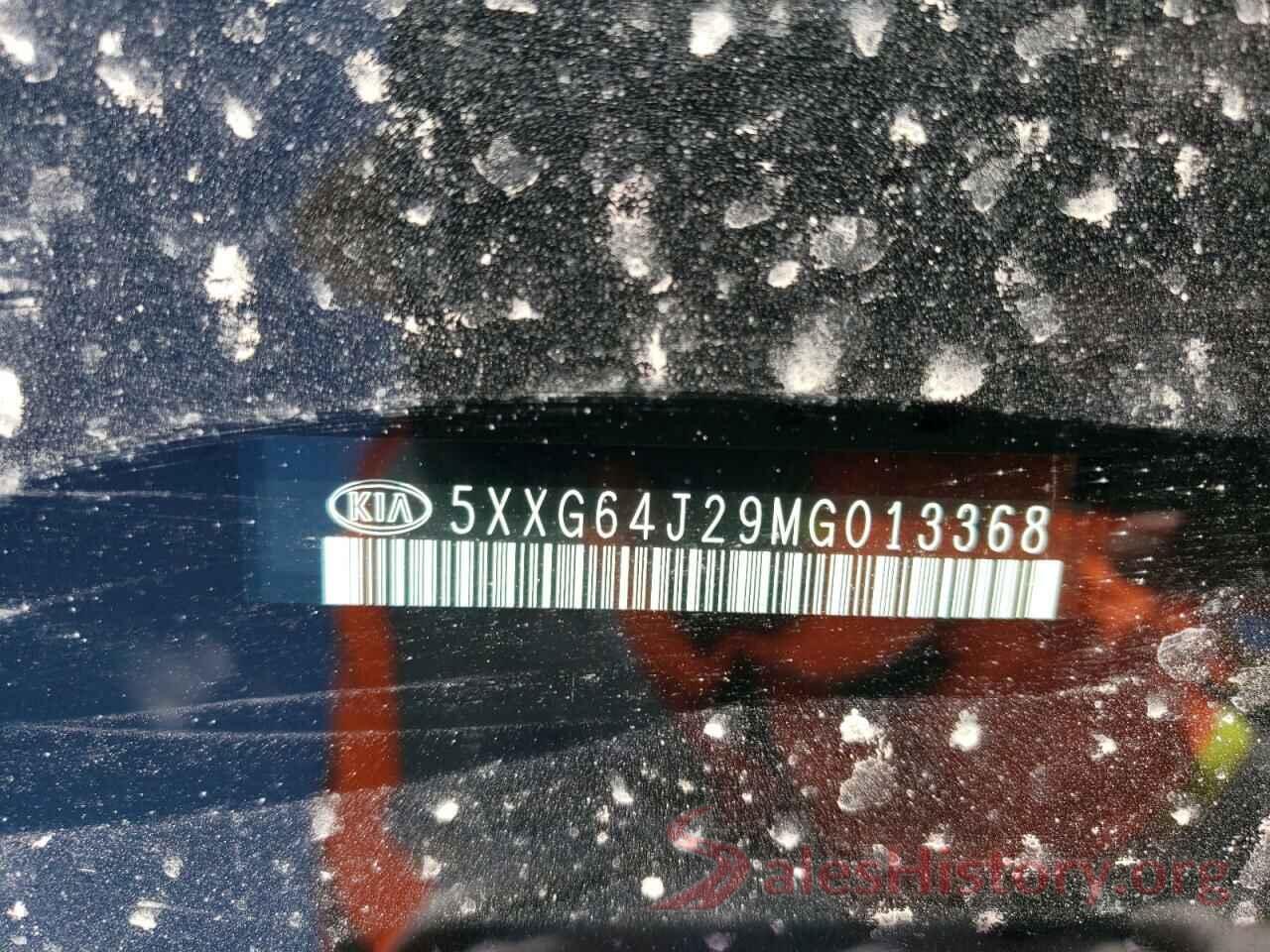 5XXG64J29MG013368 2021 KIA K5