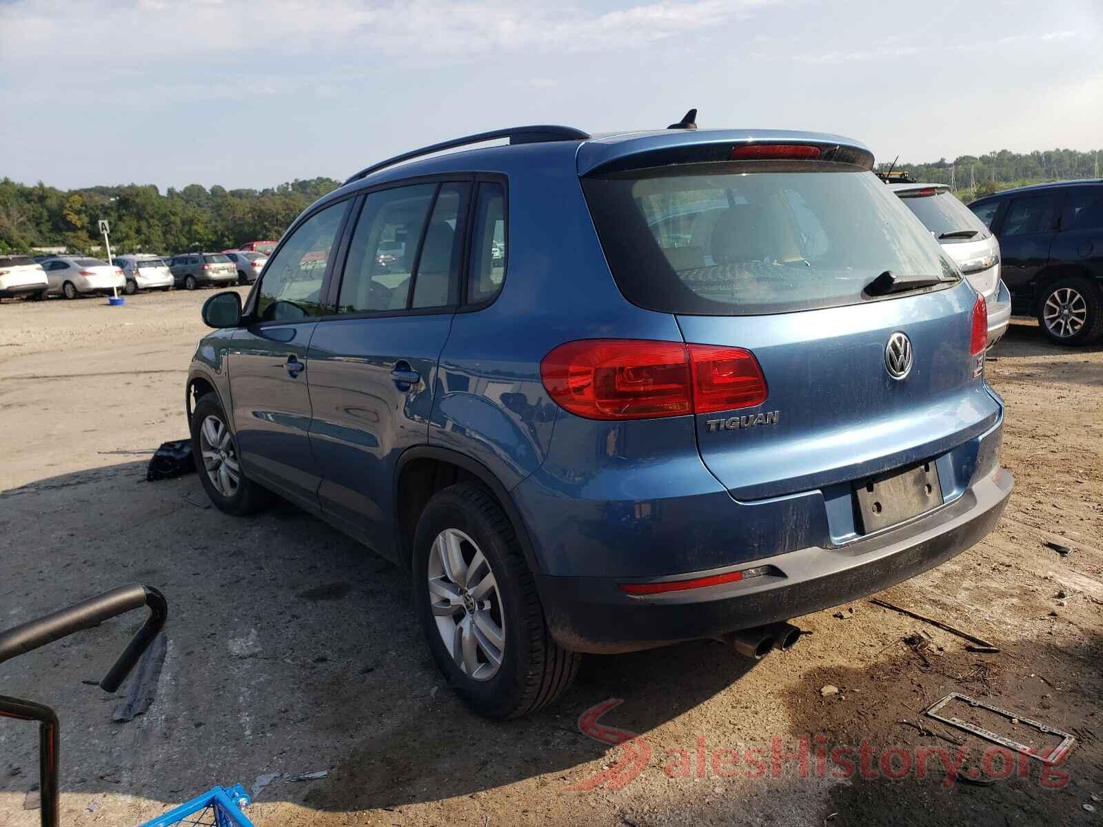 WVGBV7AX6HK027990 2017 VOLKSWAGEN TIGUAN