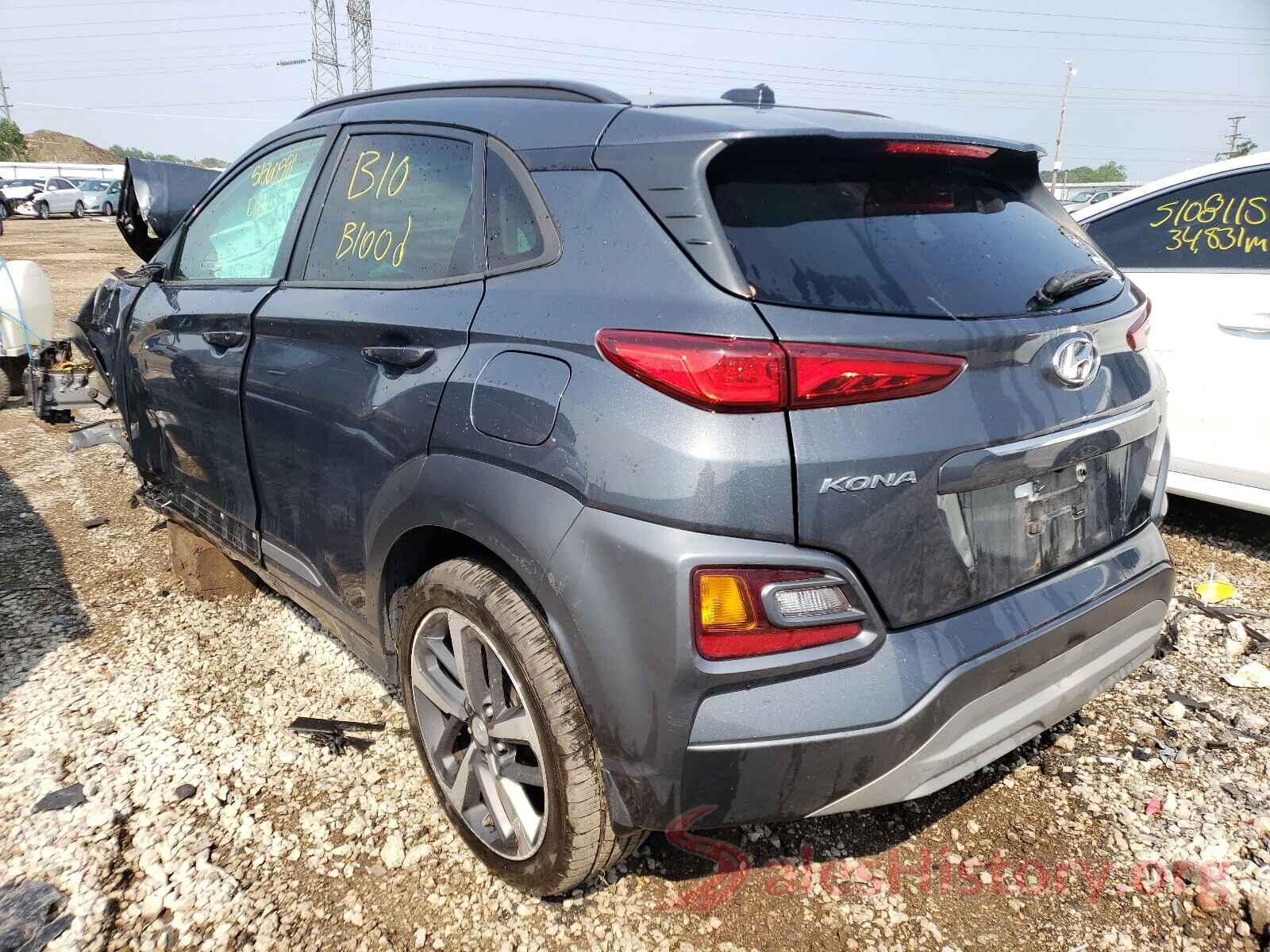 KM8K33A59JU106044 2018 HYUNDAI KONA