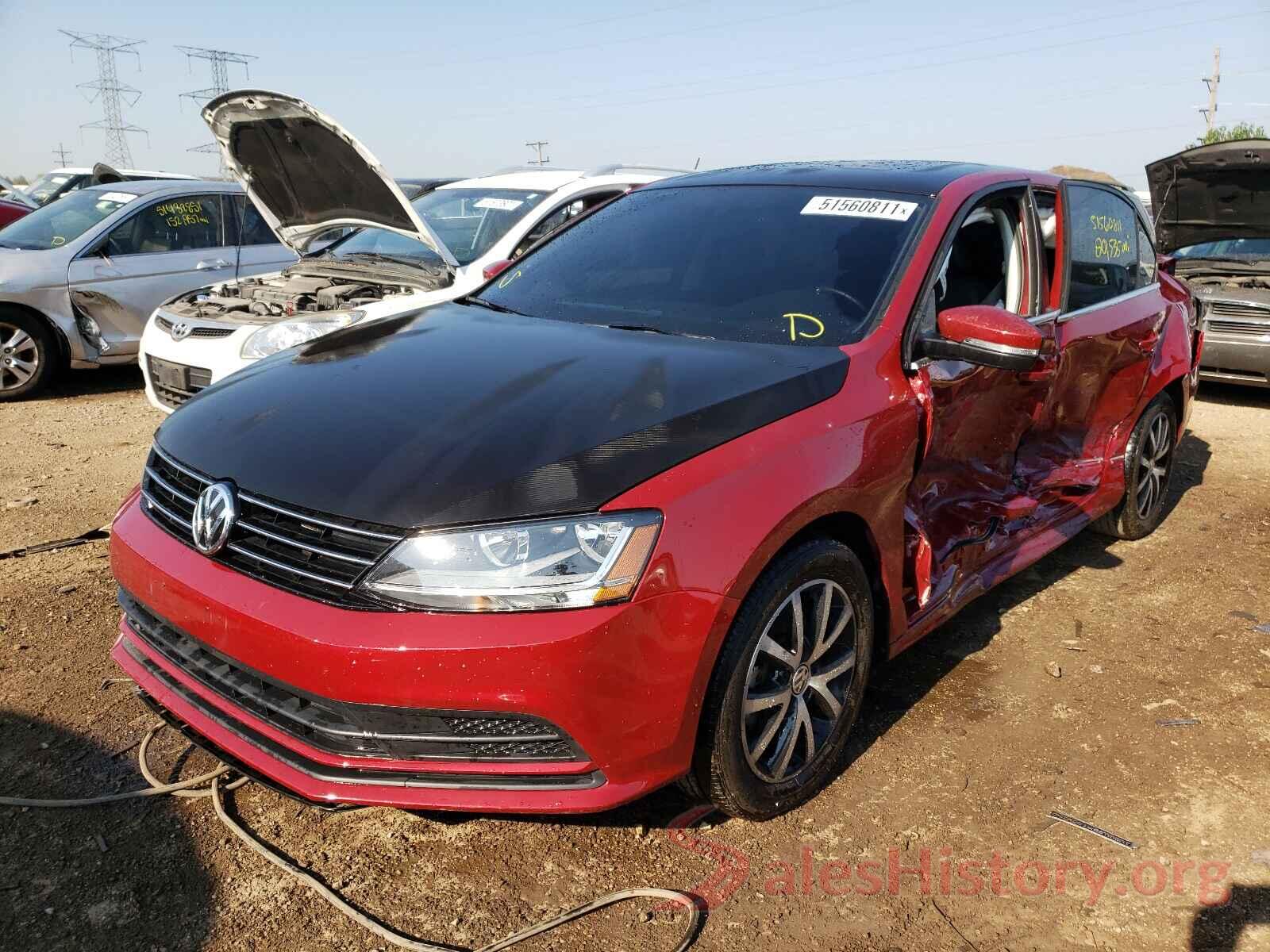 3VWDB7AJ3HM364463 2017 VOLKSWAGEN JETTA