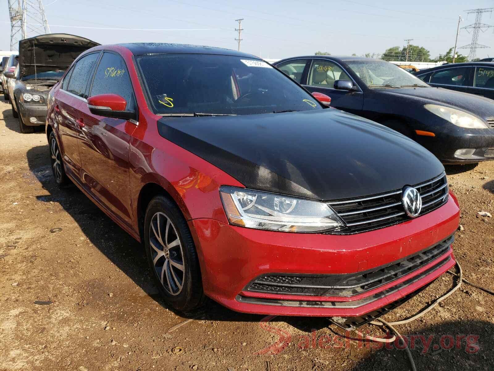 3VWDB7AJ3HM364463 2017 VOLKSWAGEN JETTA