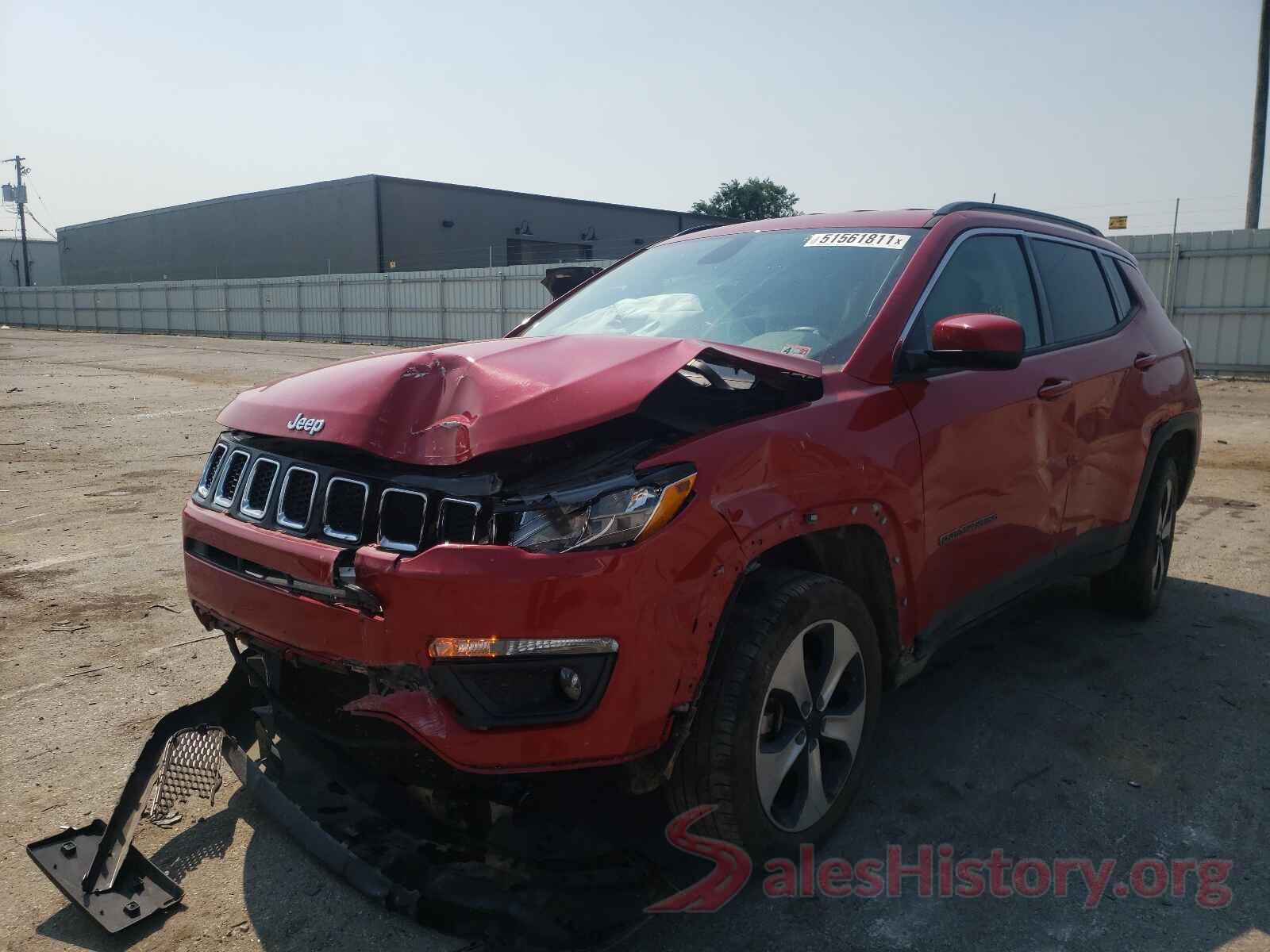 3C4NJDBB8JT101817 2018 JEEP COMPASS