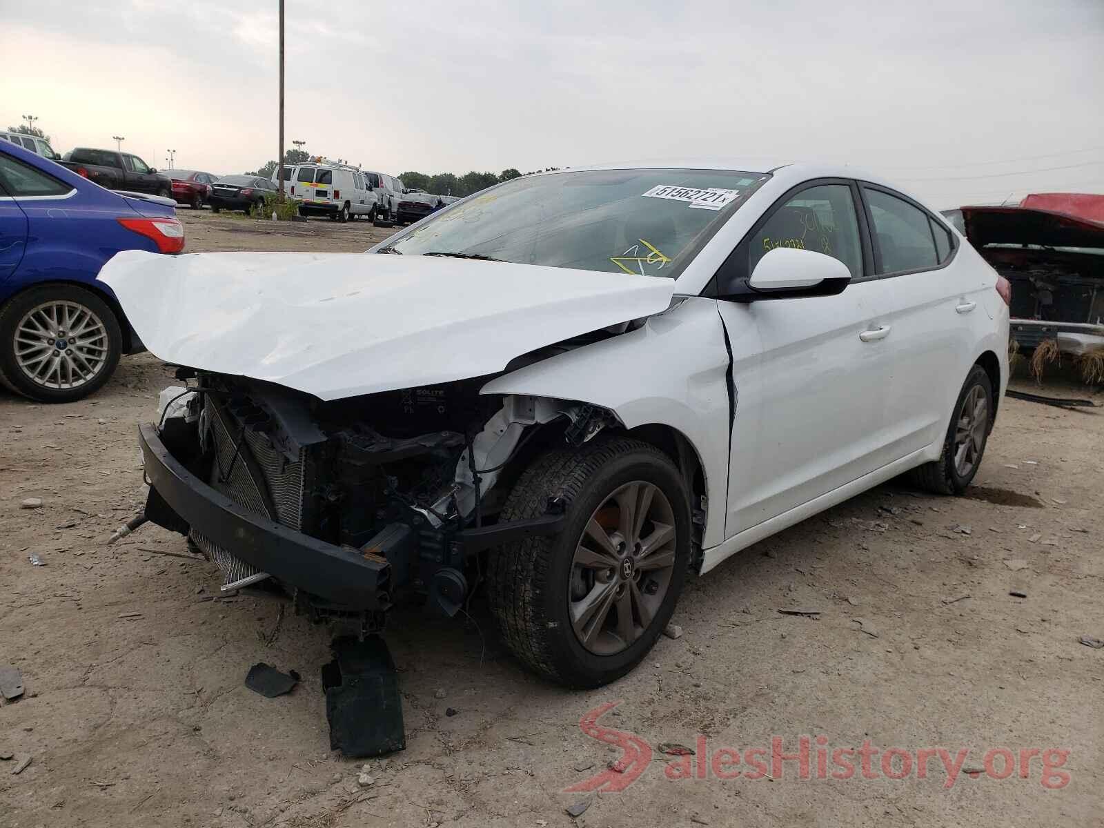 5NPD84LF8JH301105 2018 HYUNDAI ELANTRA