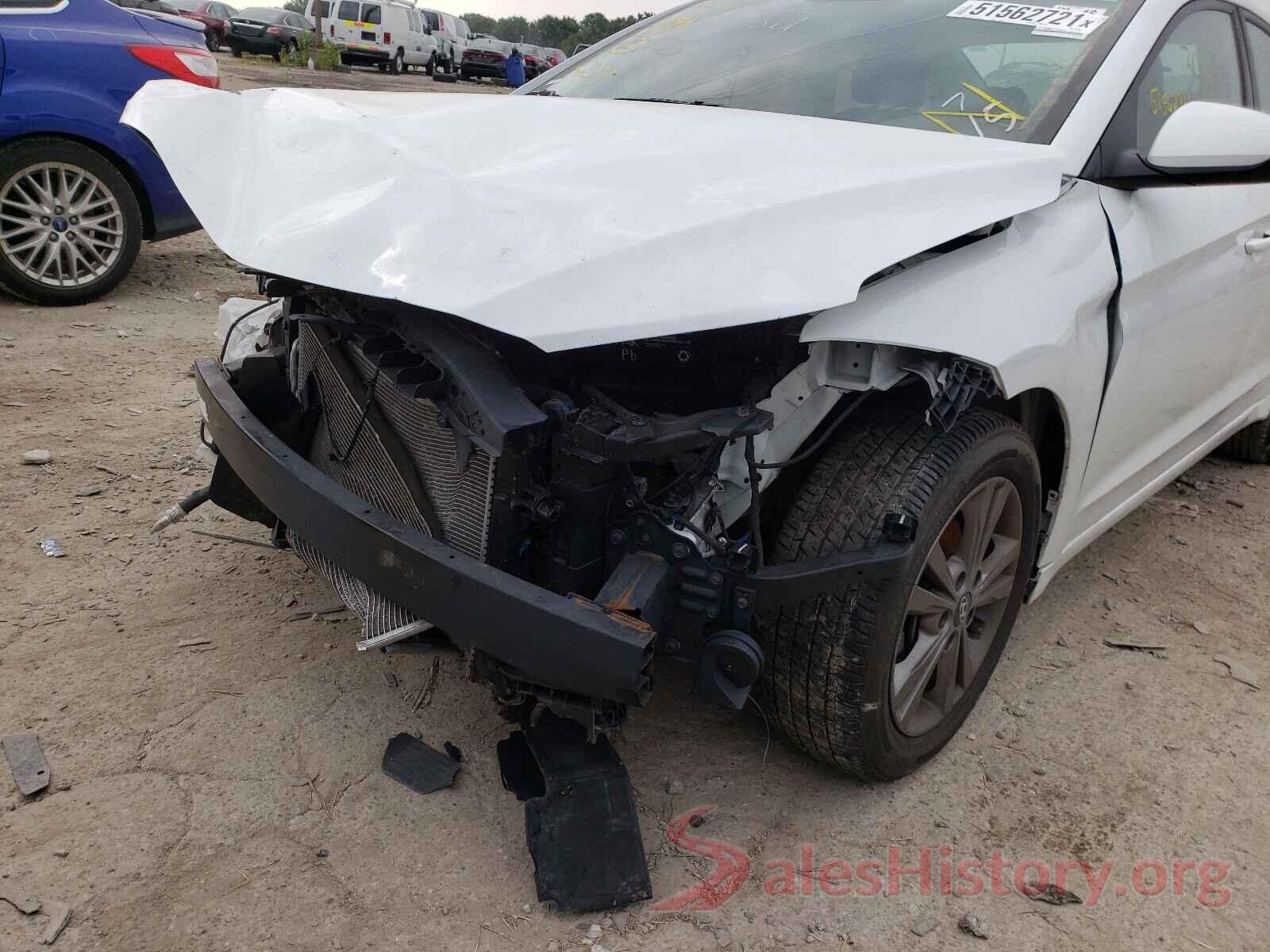 5NPD84LF8JH301105 2018 HYUNDAI ELANTRA