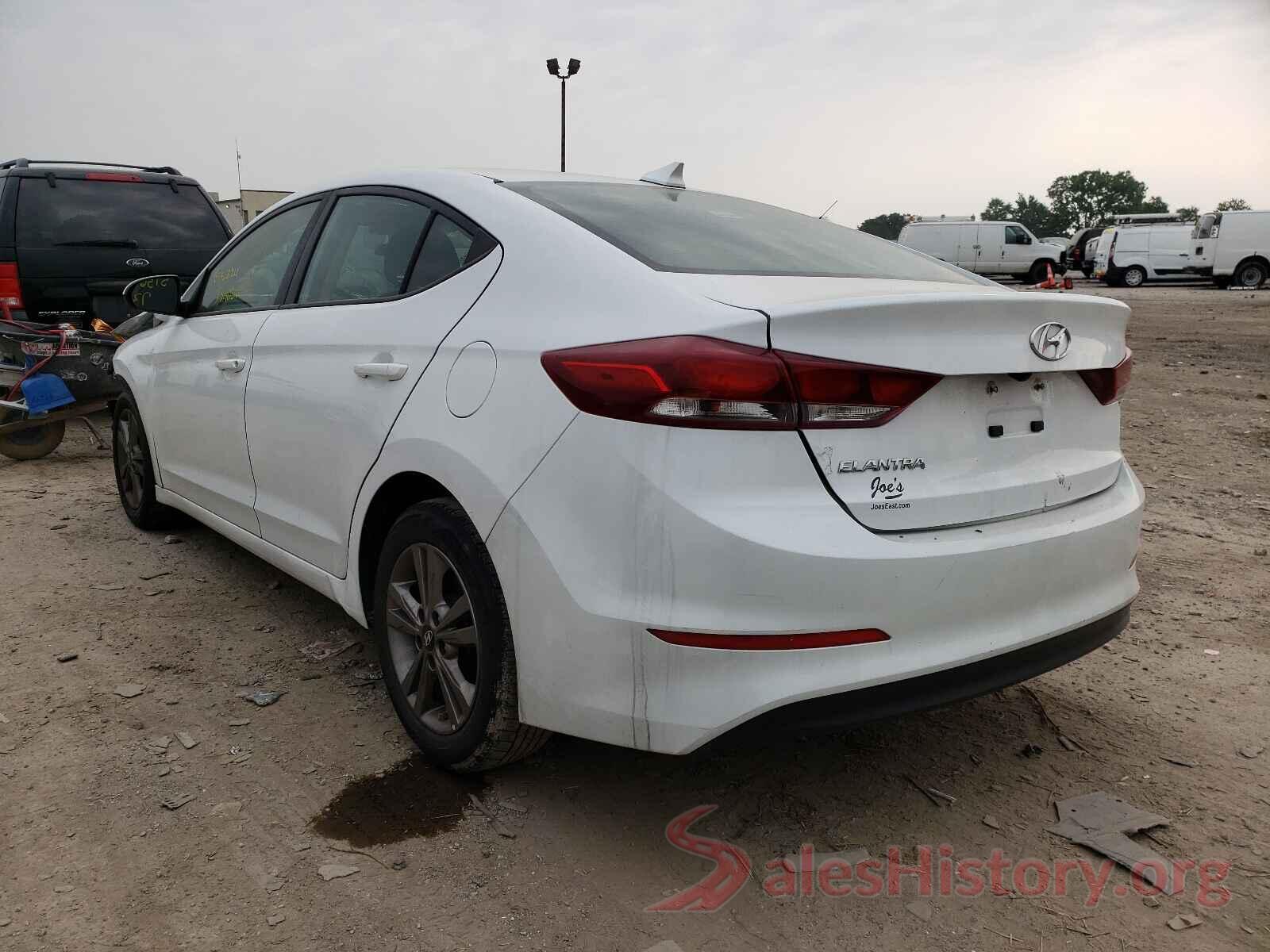 5NPD84LF8JH301105 2018 HYUNDAI ELANTRA