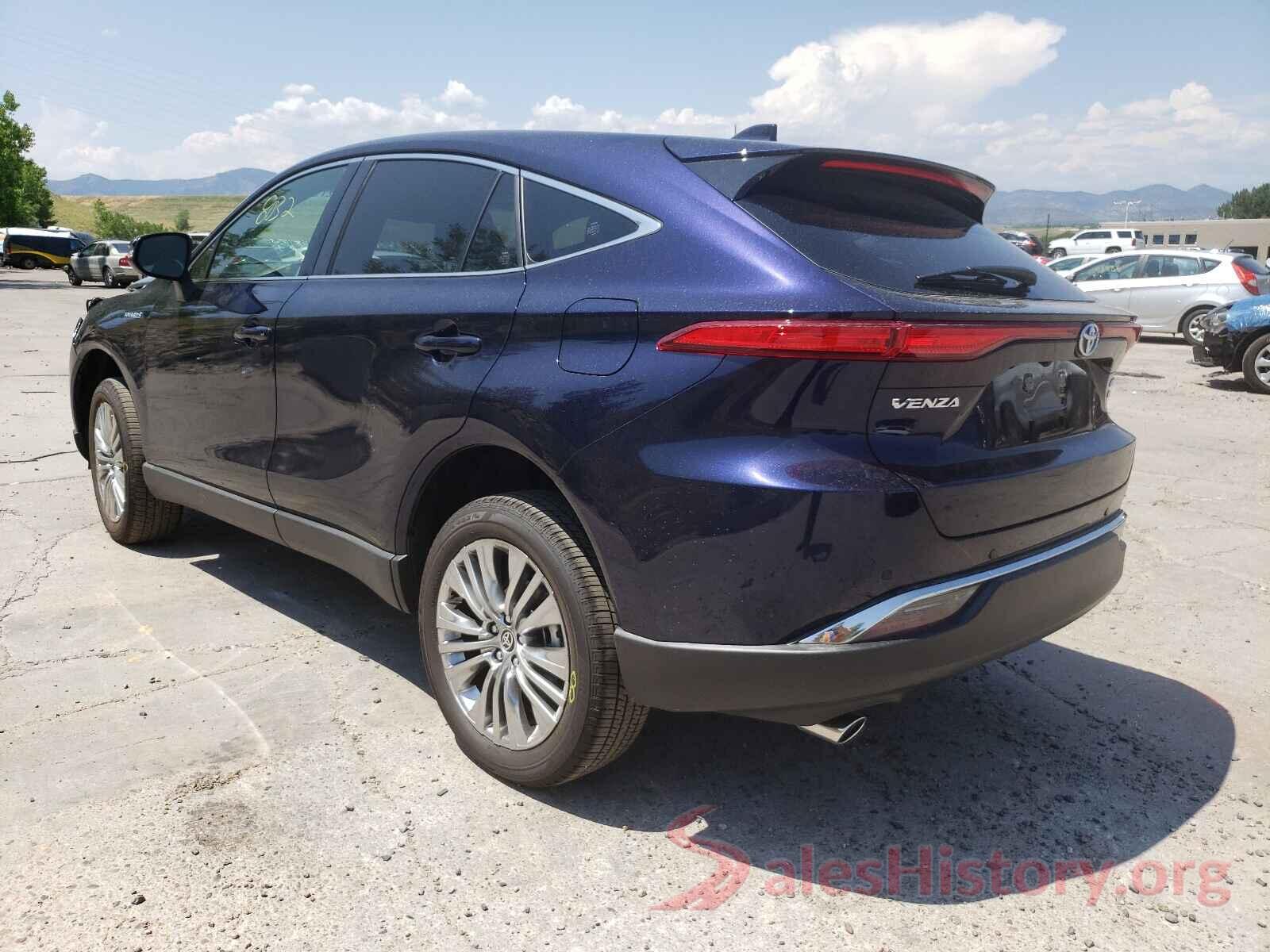 JTEAAAAH1MJ053751 2021 TOYOTA VENZA