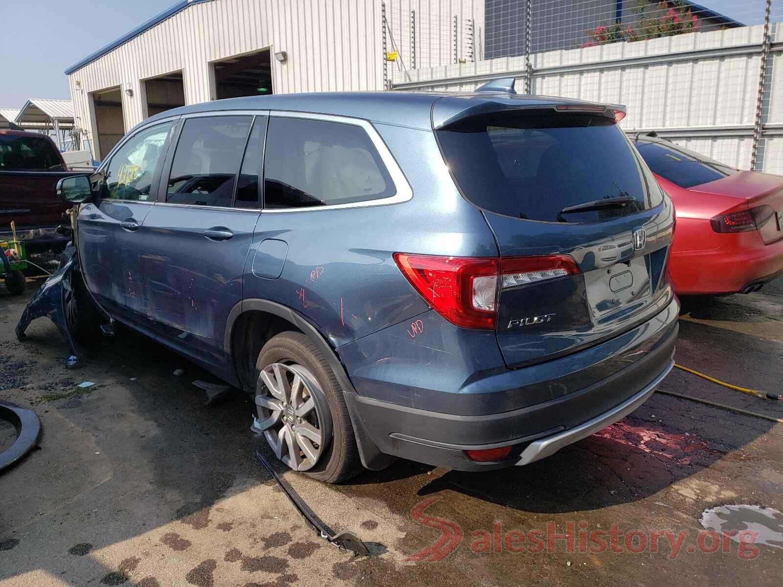 5FNYF5H36KB041086 2019 HONDA PILOT