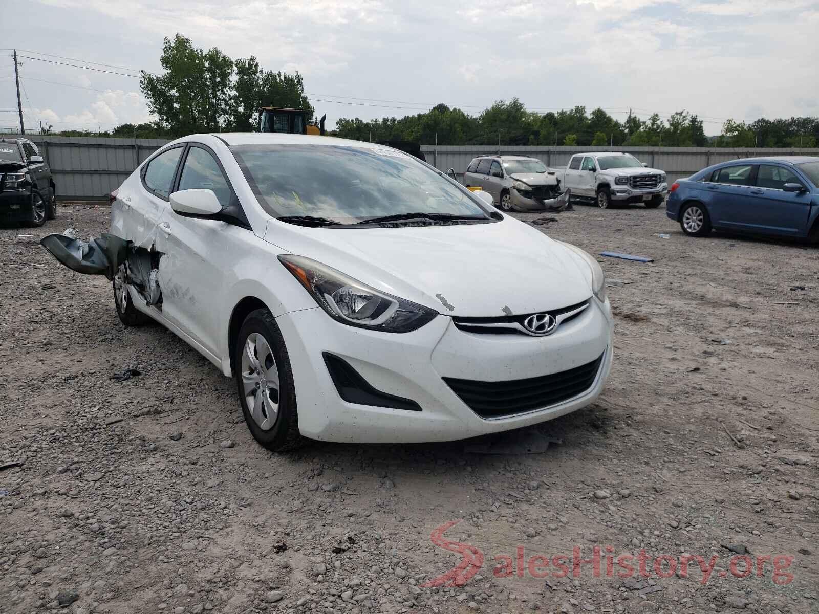 5NPDH4AE2GH778941 2016 HYUNDAI ELANTRA