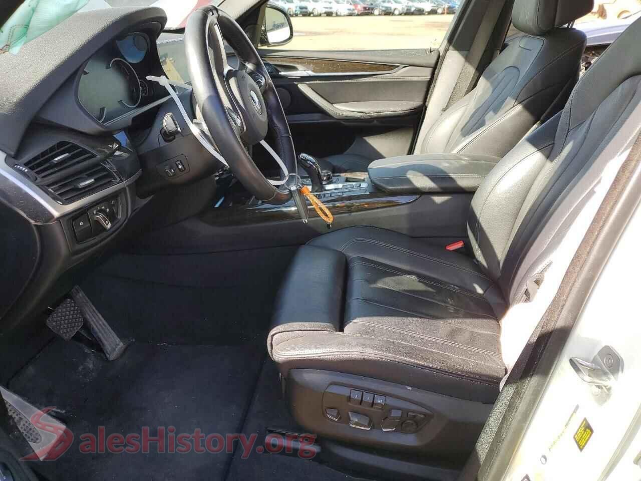 2018 BMW X5 VIN 5UXKR0C54J0X96547, engine bay