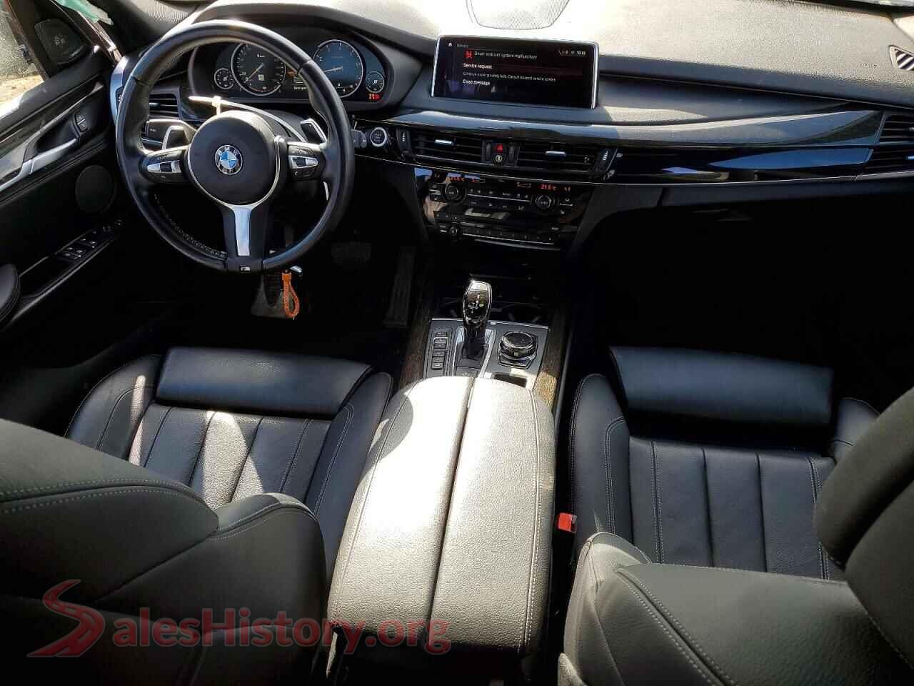 2018 BMW X5 VIN 5UXKR0C54J0X96547, interior dashboard