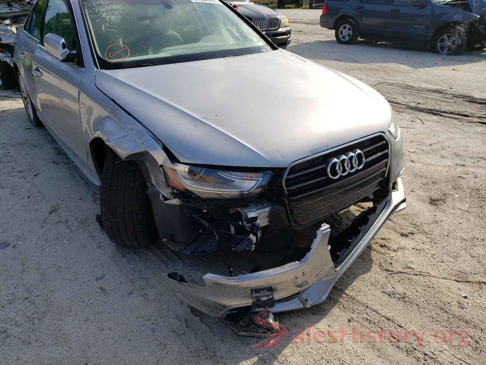 WAUEFAFL7GN013785 2016 AUDI A4