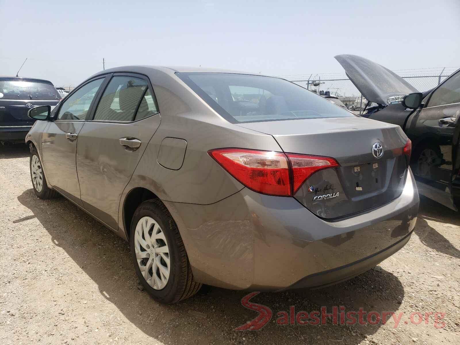 5YFBURHE6KP879885 2019 TOYOTA COROLLA