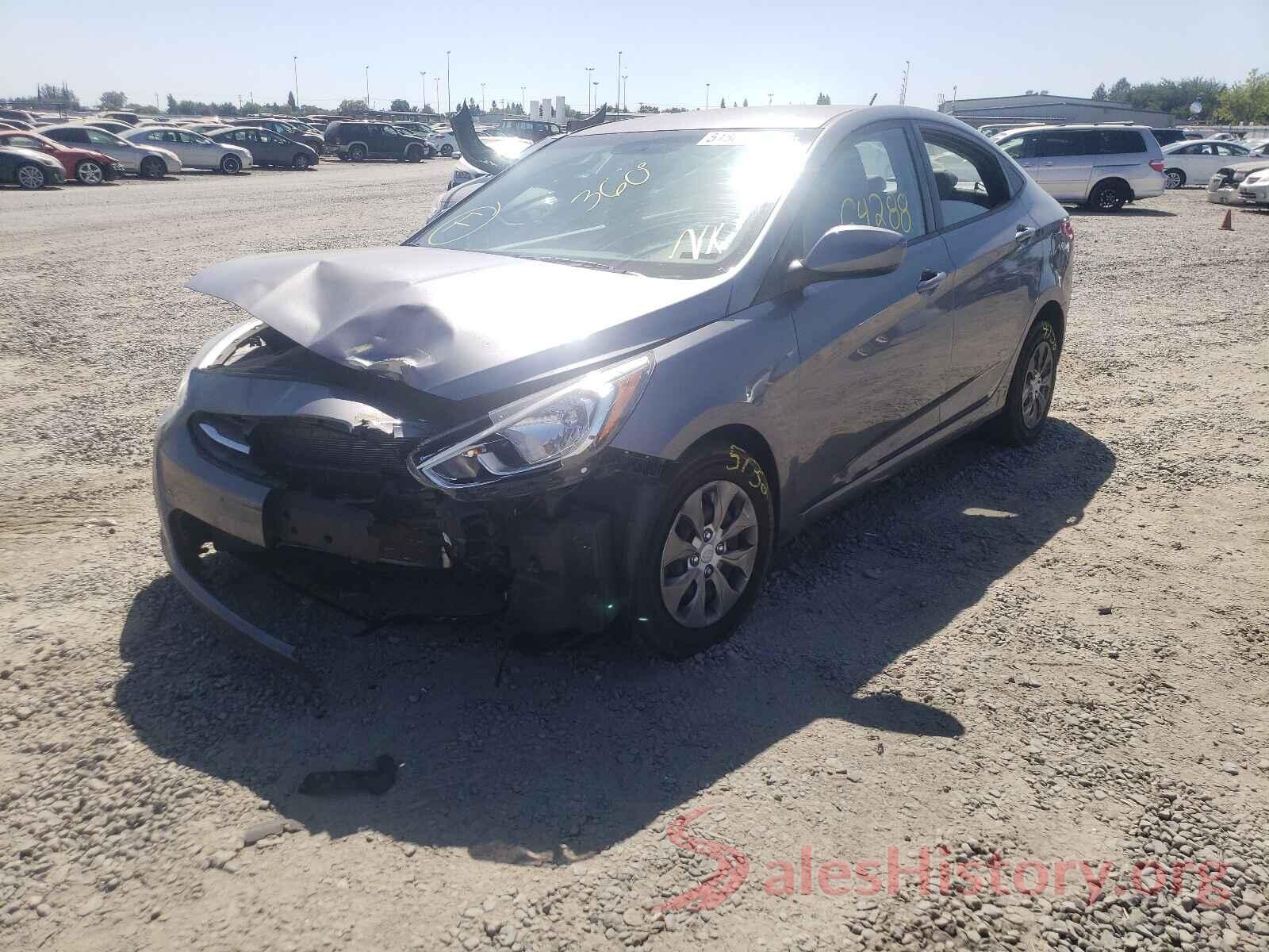 KMHCT4AE8HU332015 2017 HYUNDAI ACCENT