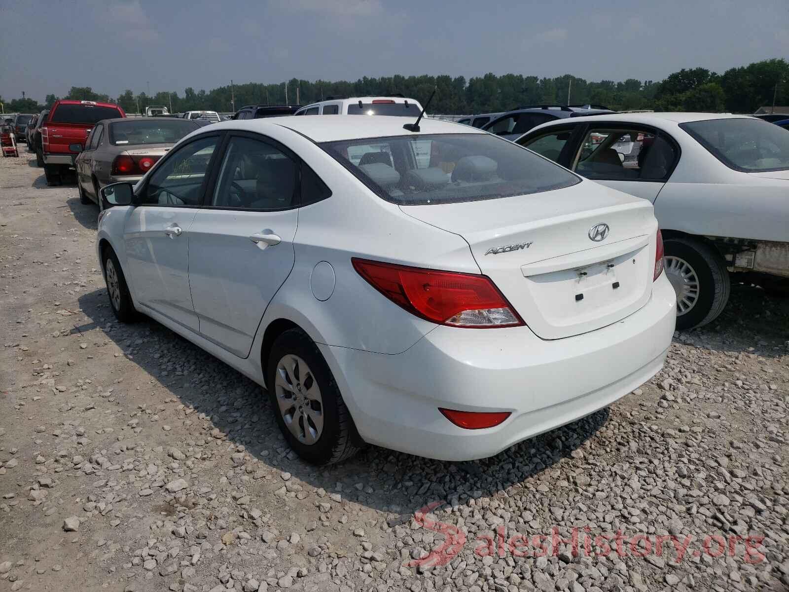 KMHCT4AE6GU060093 2016 HYUNDAI ACCENT