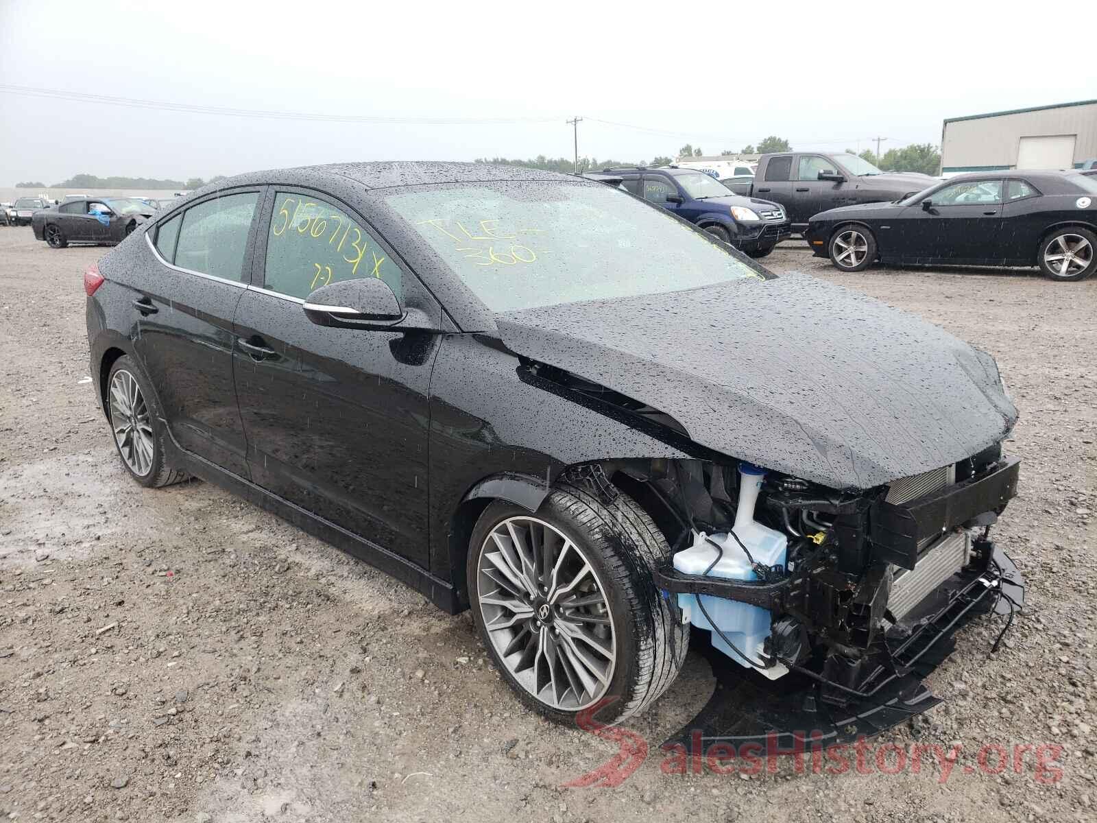 KMHD04LBXJU681652 2018 HYUNDAI ELANTRA