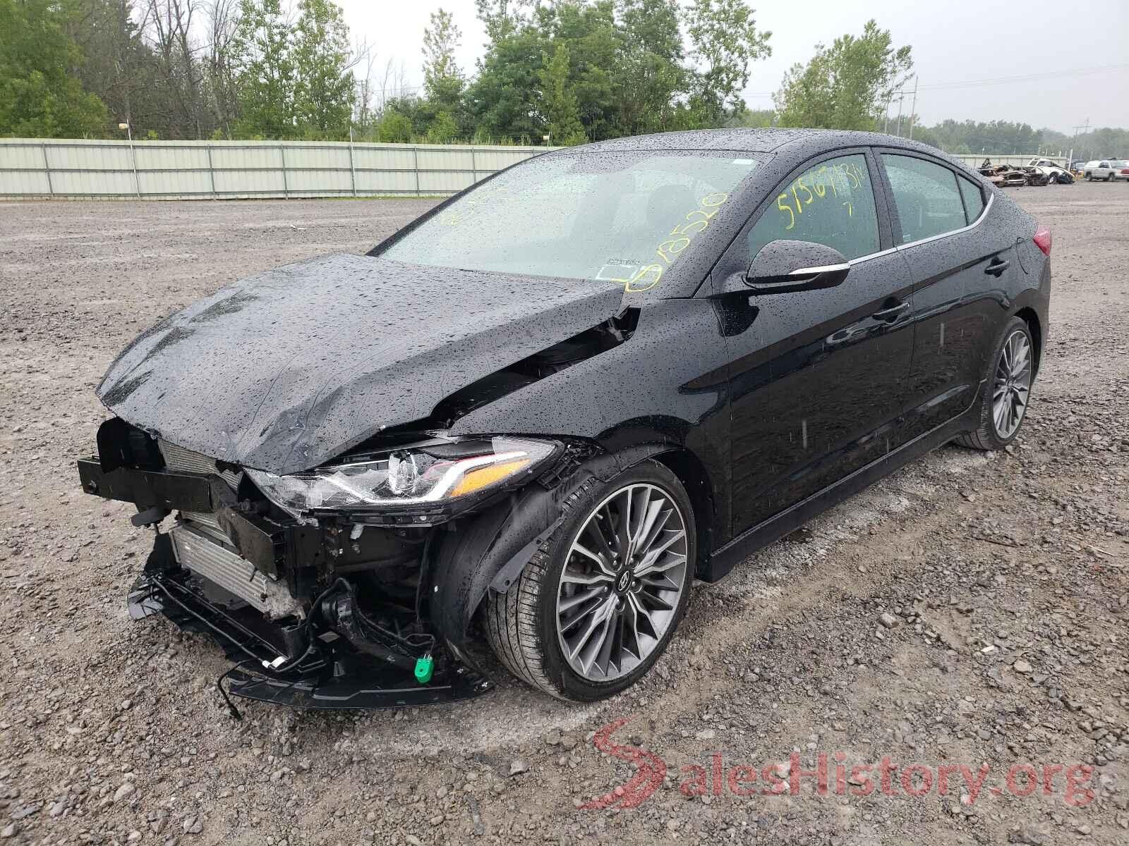 KMHD04LBXJU681652 2018 HYUNDAI ELANTRA