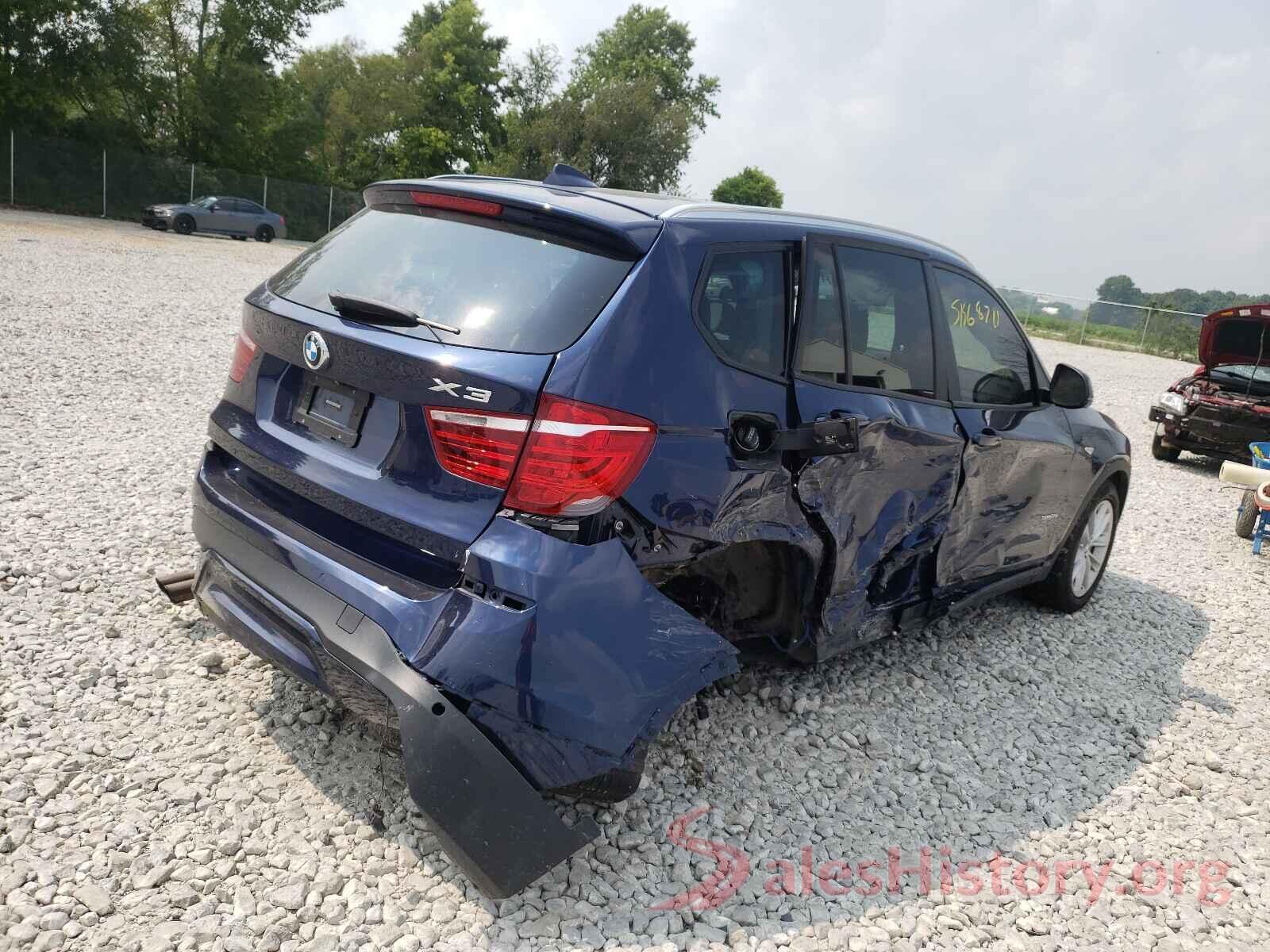 5UXWZ7C39H0V87470 2017 BMW X3