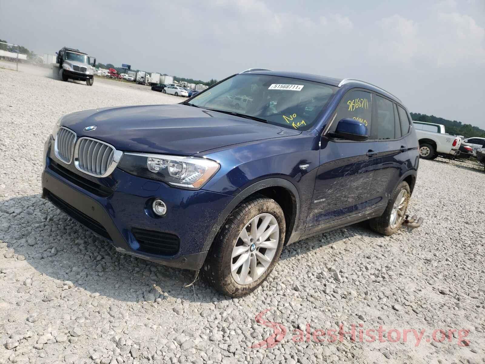 5UXWZ7C39H0V87470 2017 BMW X3